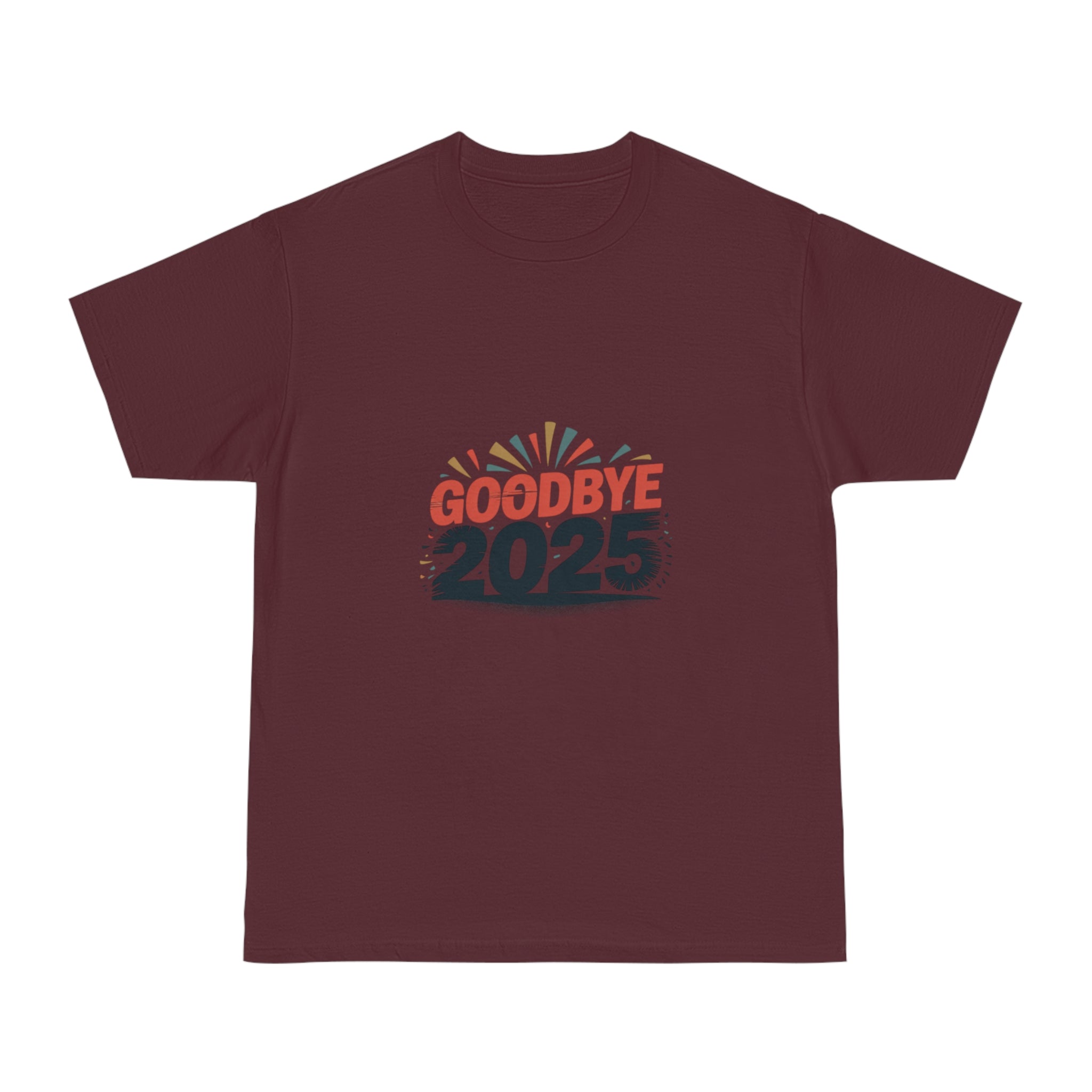 Goodbye 2025 T-Shirt — New Year Retro Celebration Tee