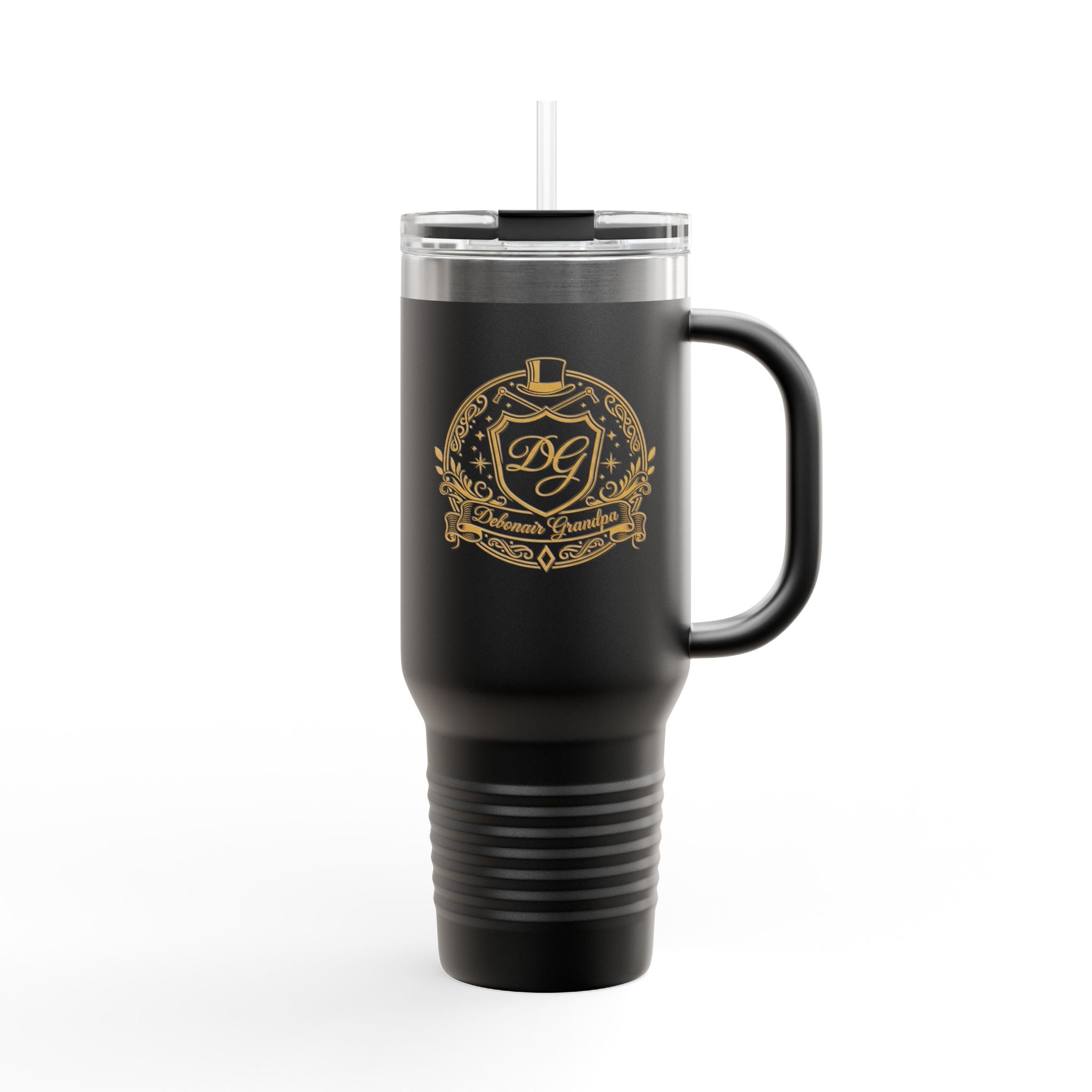 Debonair Grandpa 40oz Insulated Travel Mug