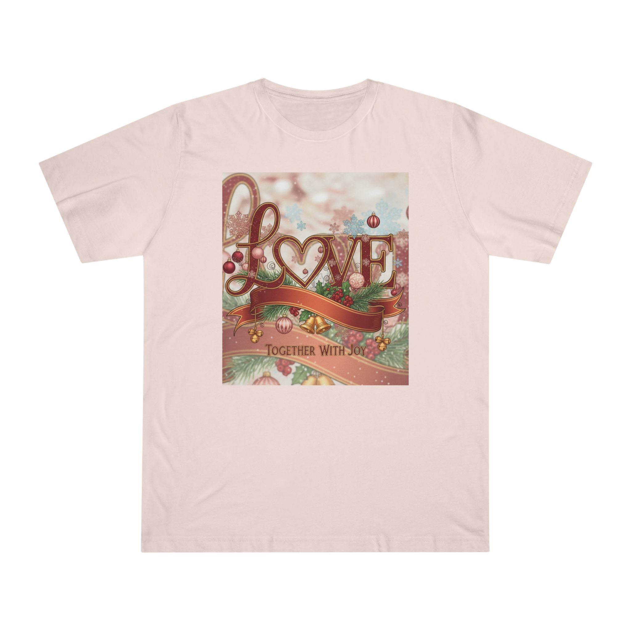 Love Together With Peace T-Shirt — Romantic Holiday Graphic Tee