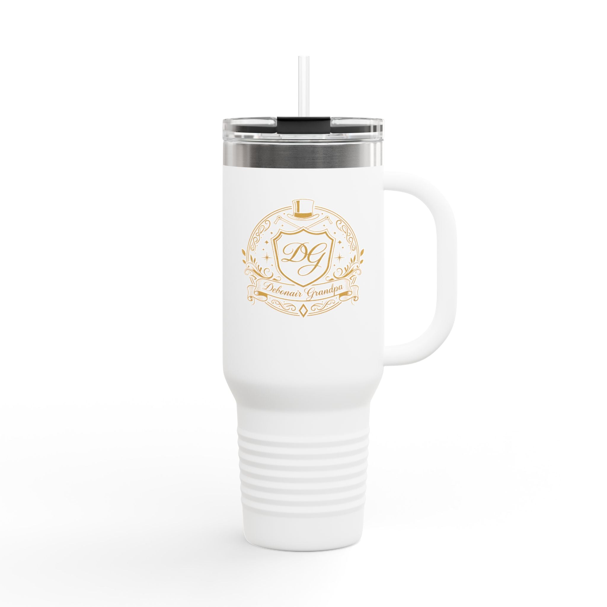 Debonair Grandpa 40oz Insulated Travel Mug