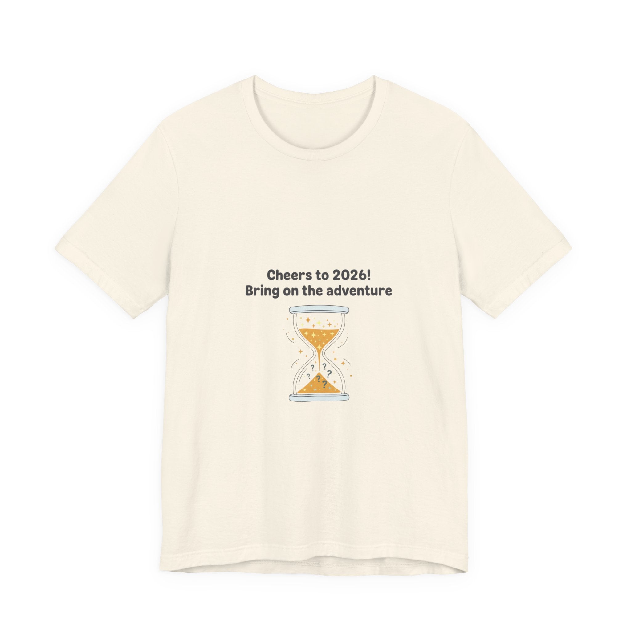 Cheers to 2026 Hourglass Tee | New Year Countdown, 2026 goals
