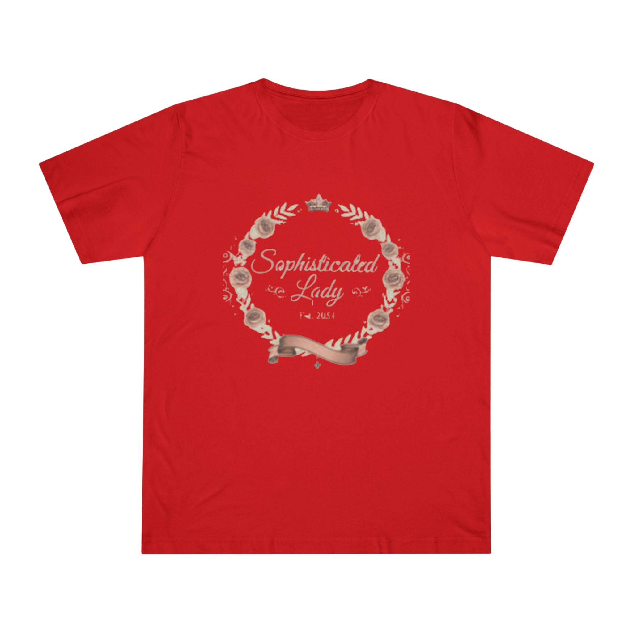 Sophisticated Lady Floral T-Shirt — Elegant Gift Tee for Women