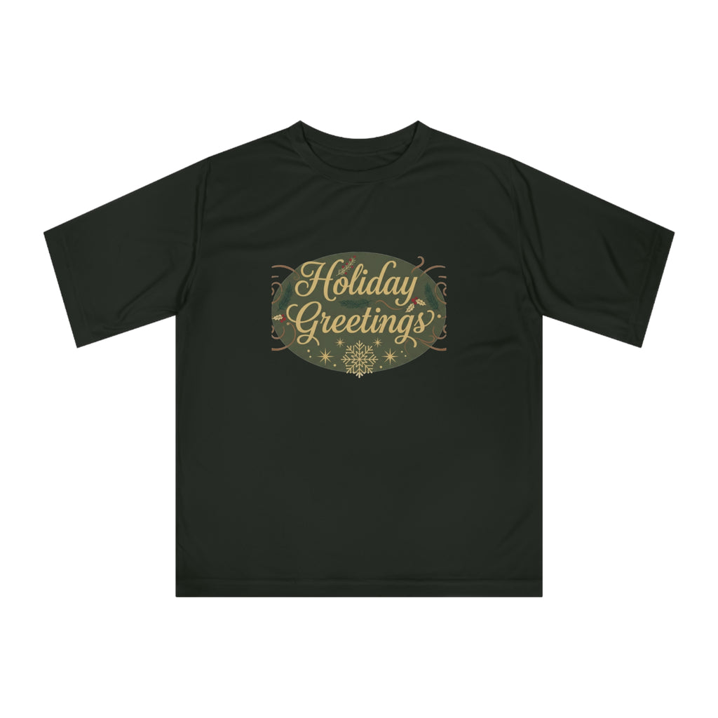 Holiday Greetings Performance T‑Shirt