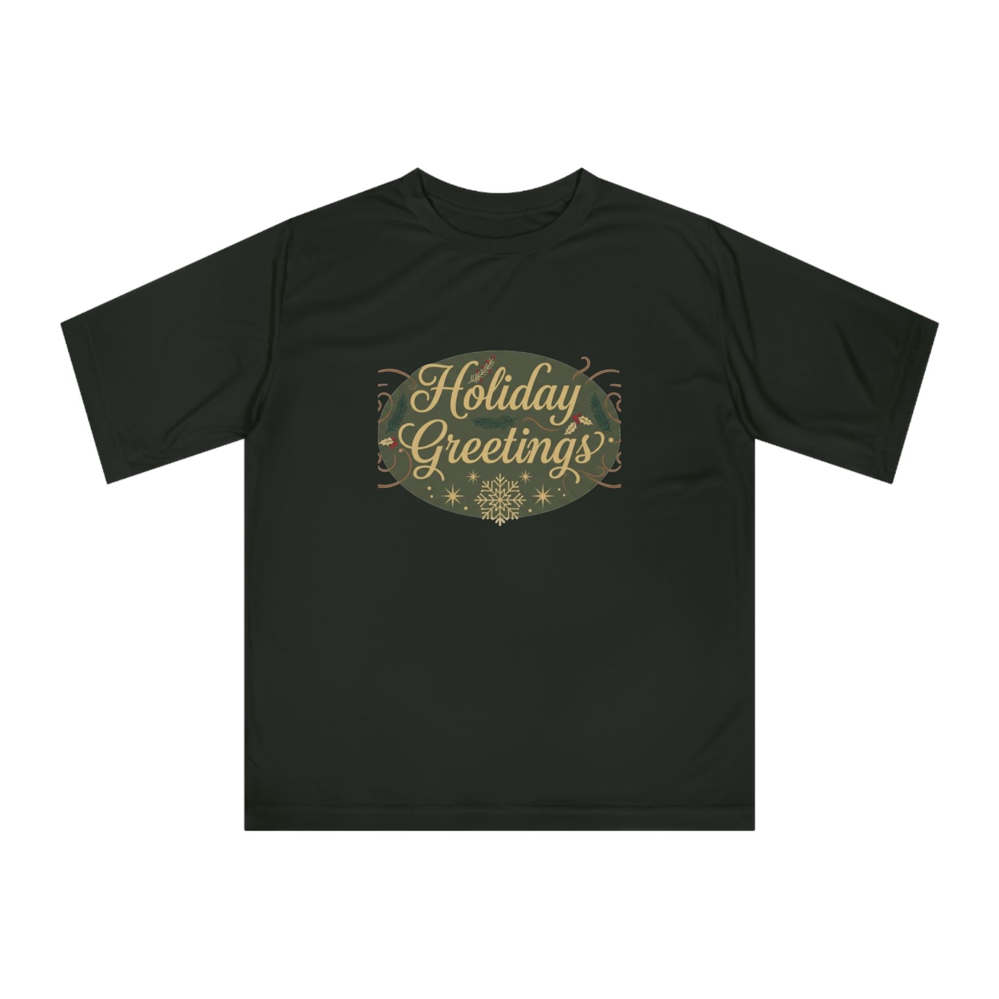Holiday Greetings Performance T‑Shirt