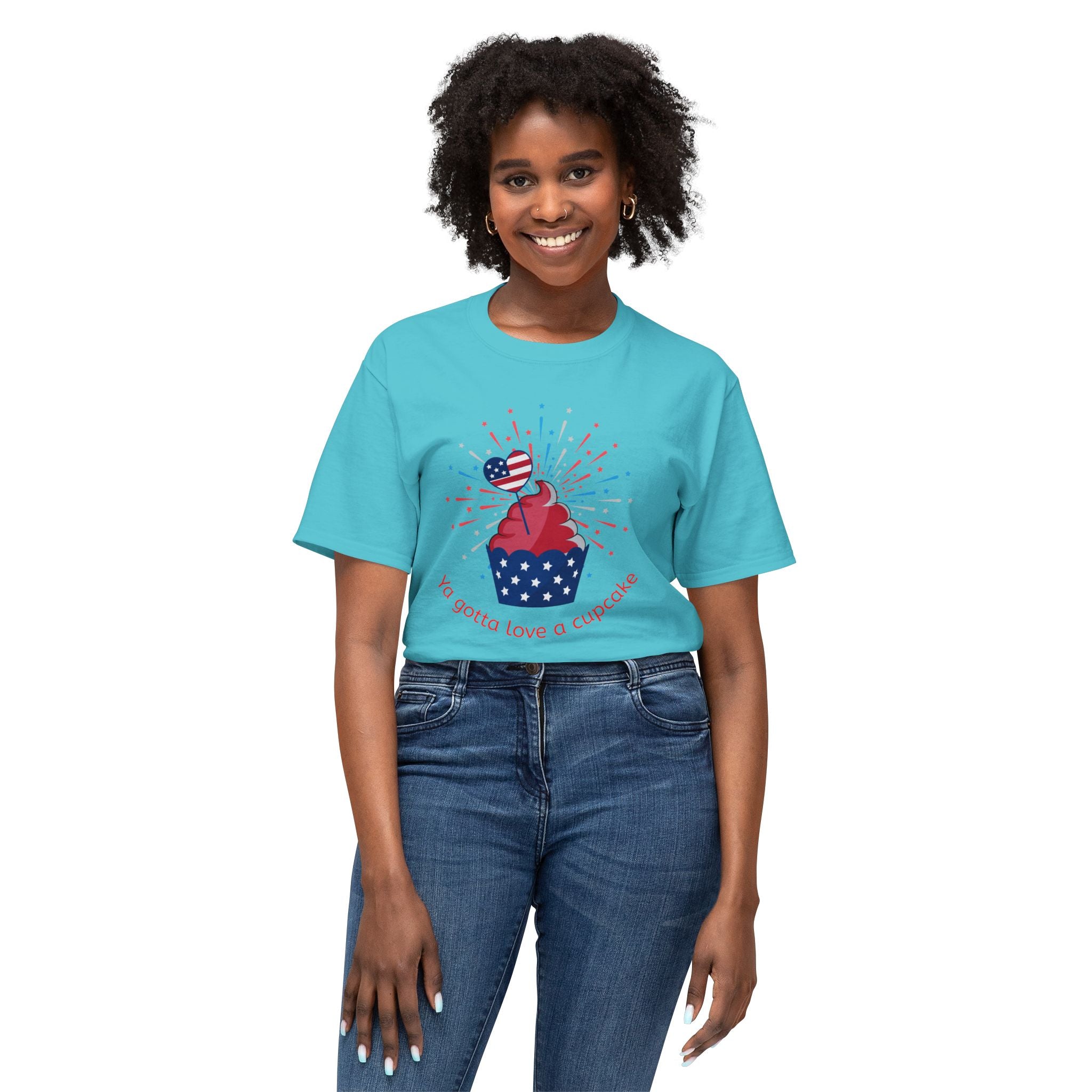 Cupcake Heart T-Shirt — Bold Motivational Graphic Tee