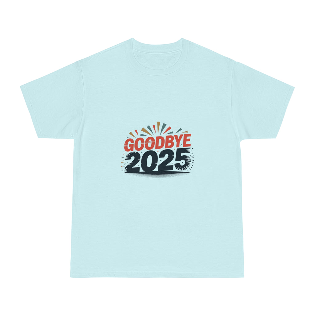 Goodbye 2025 T-Shirt — New Year Retro Celebration Tee
