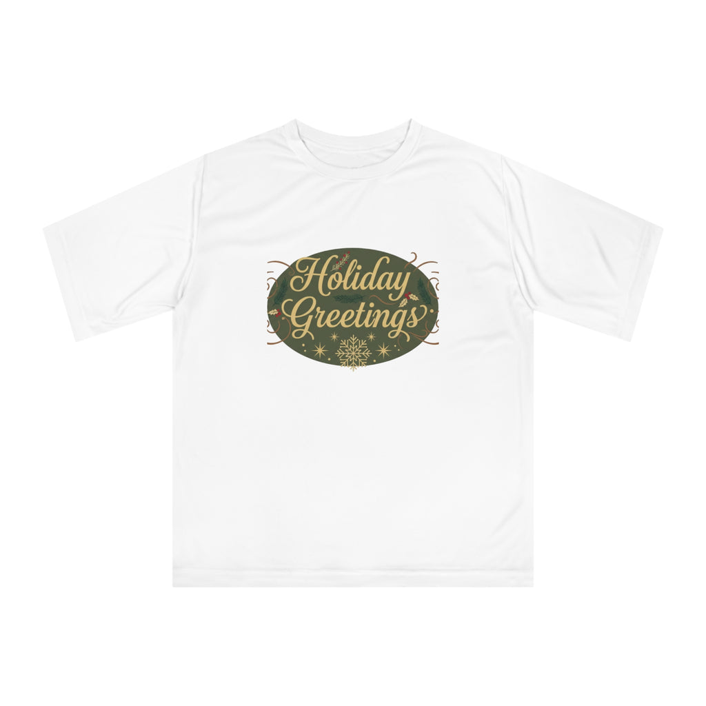 Holiday Greetings Performance T‑Shirt