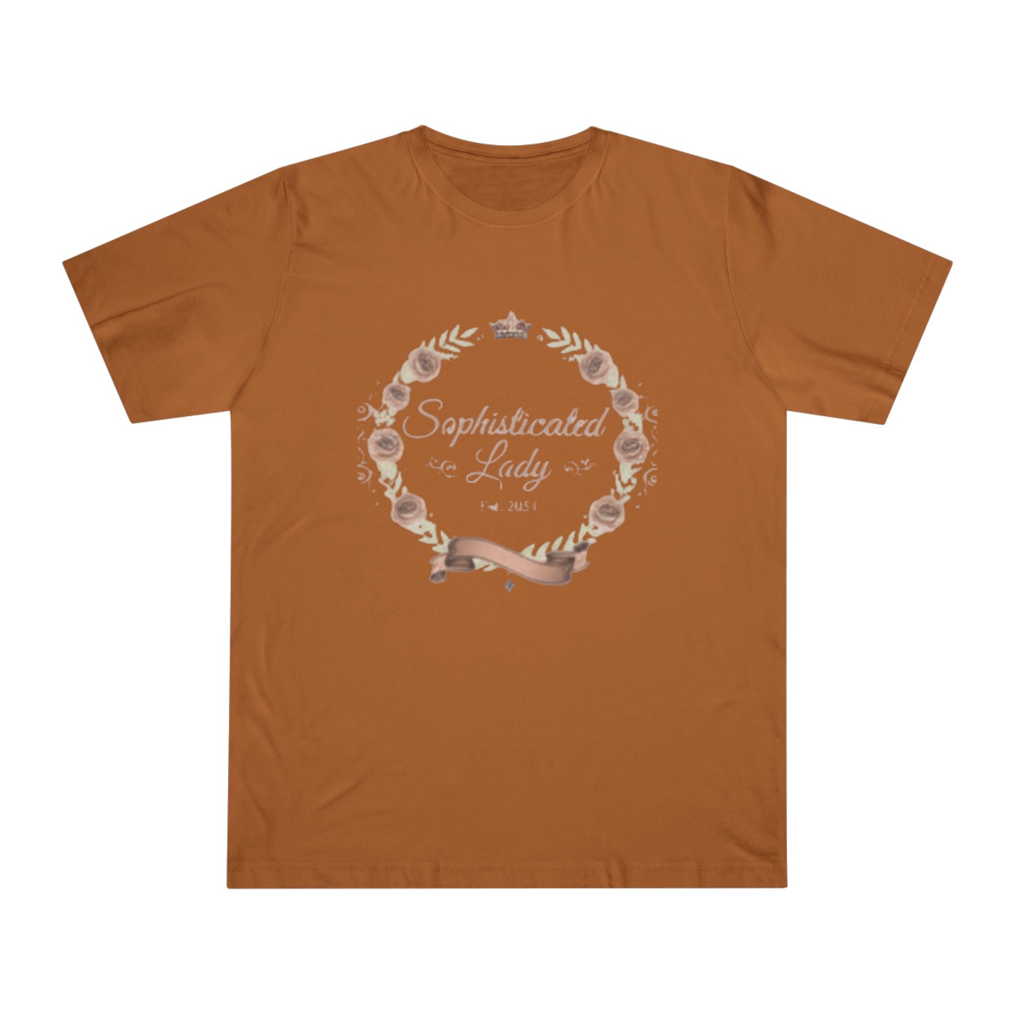 Sophisticated Lady Floral T-Shirt — Elegant Gift Tee for Women