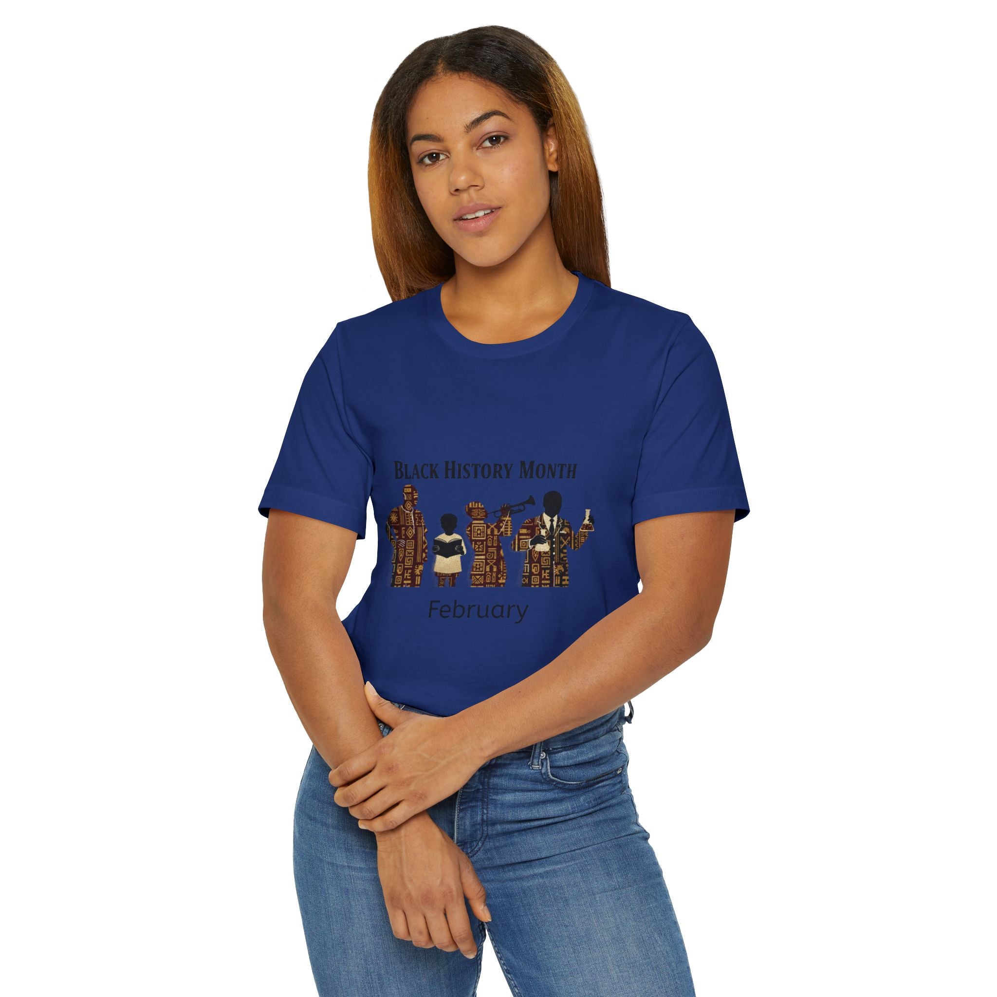 Black History Month February T-Shirt — Celebrating Black Heritage