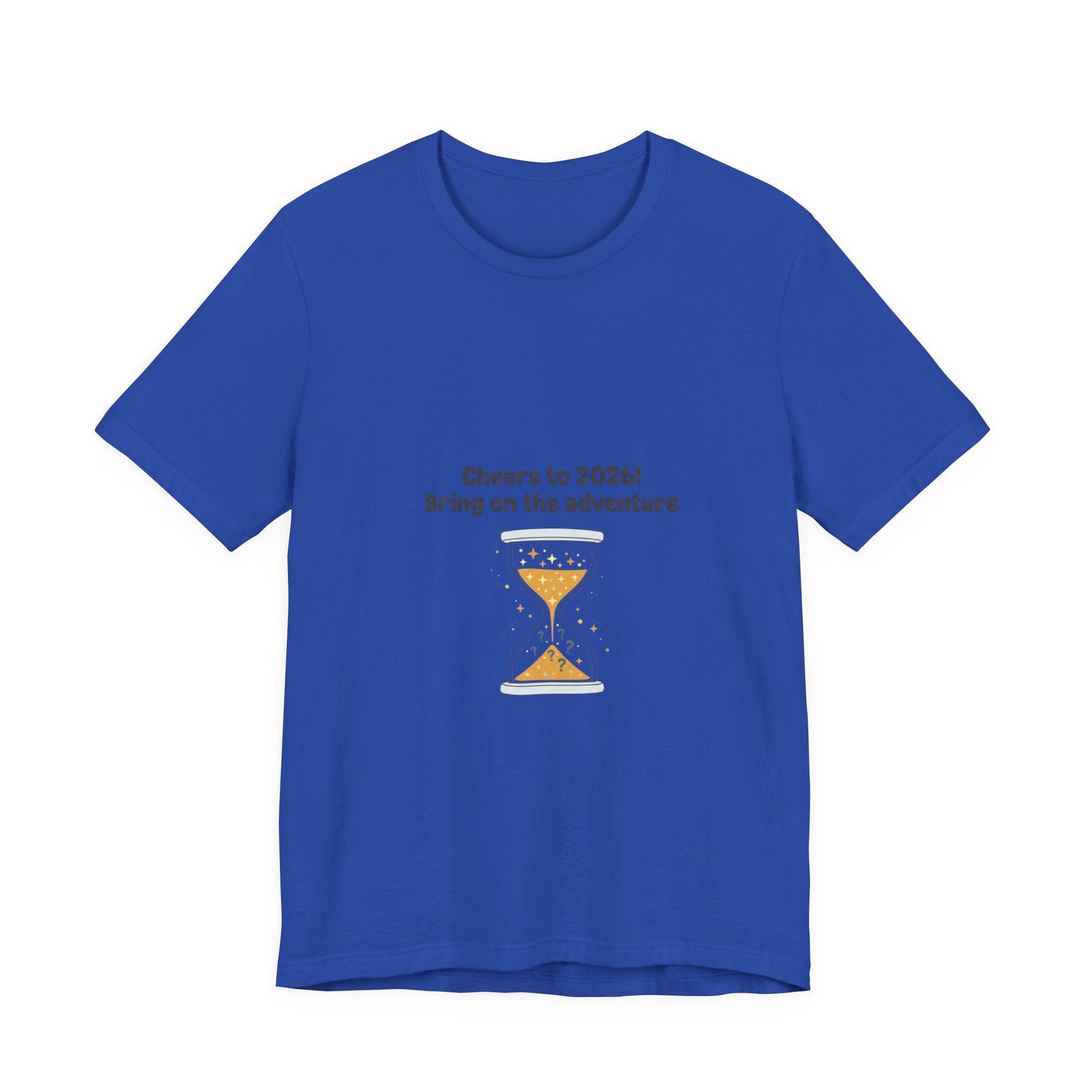 Cheers to 2026 Hourglass Tee | New Year Countdown, 2026 goals