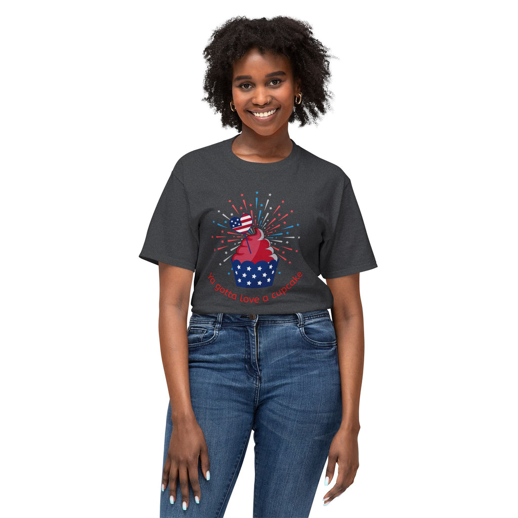 Cupcake Heart T-Shirt — Bold Motivational Graphic Tee