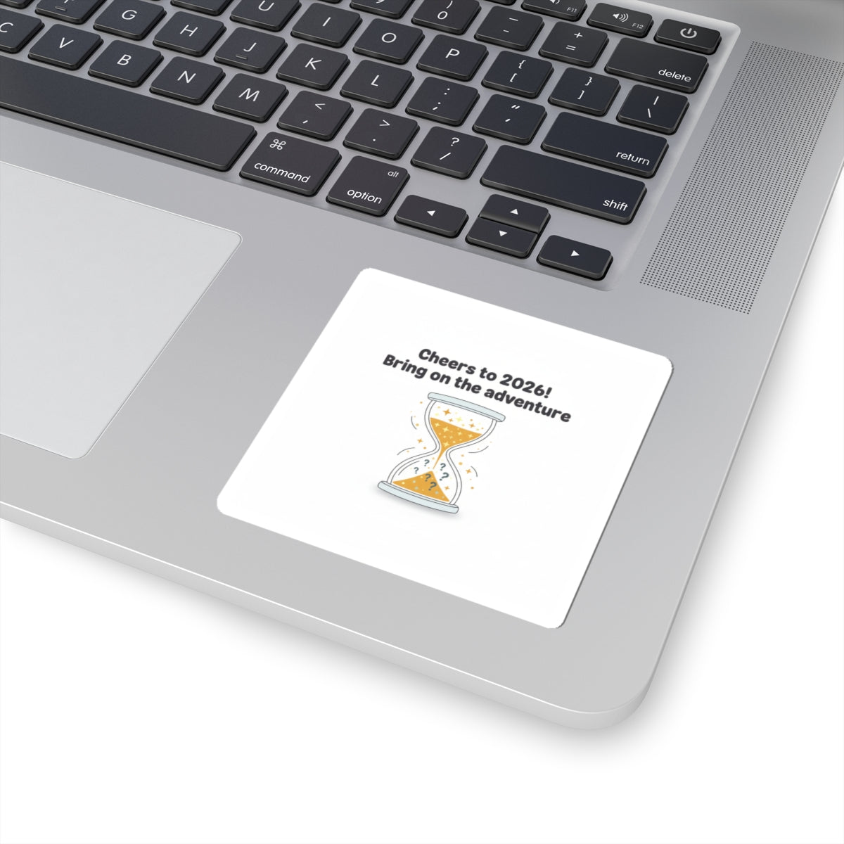Cheers to 2026 Hourglass Sticker | 2026 goals, new year motivation