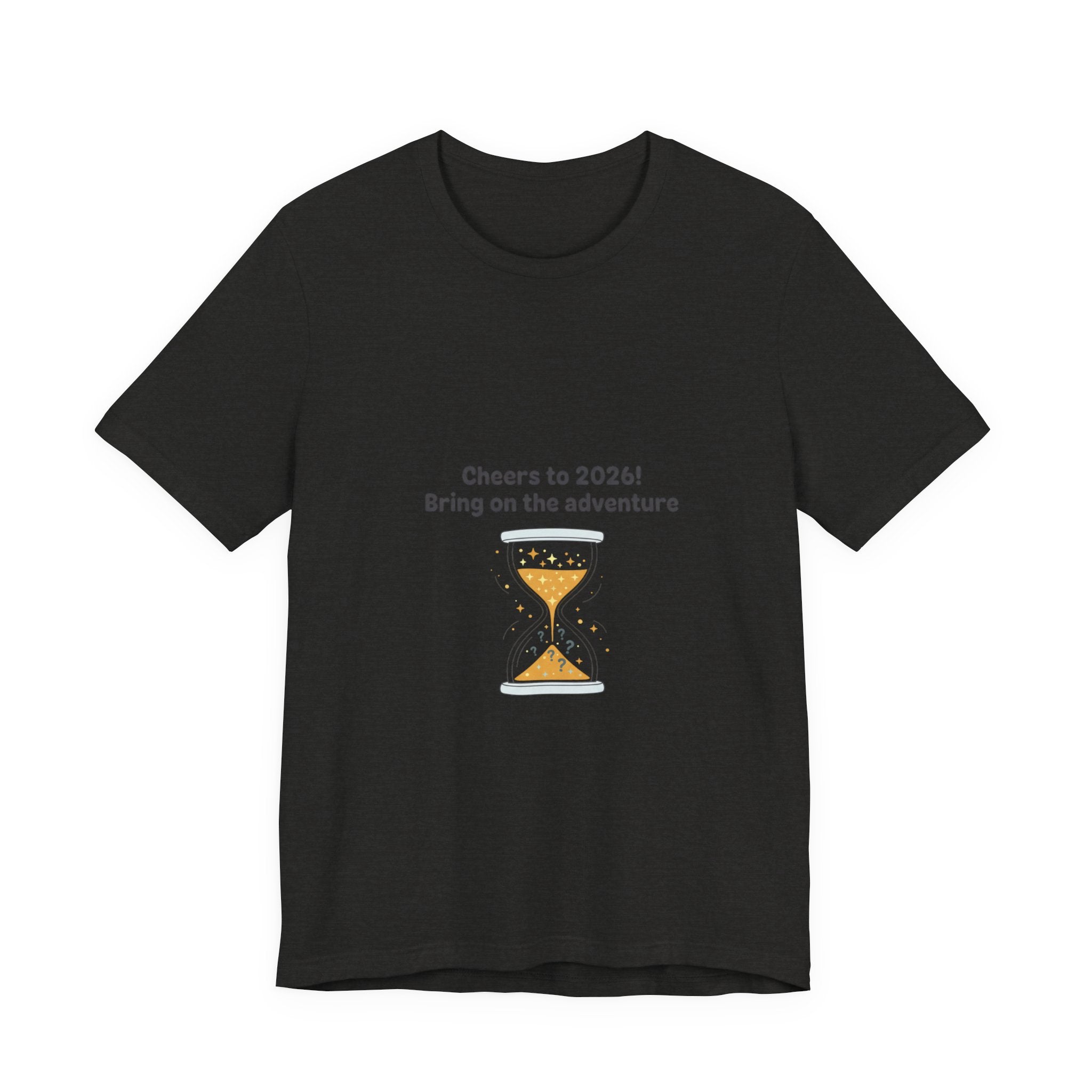 Cheers to 2026 Hourglass Tee | New Year Countdown, 2026 goals