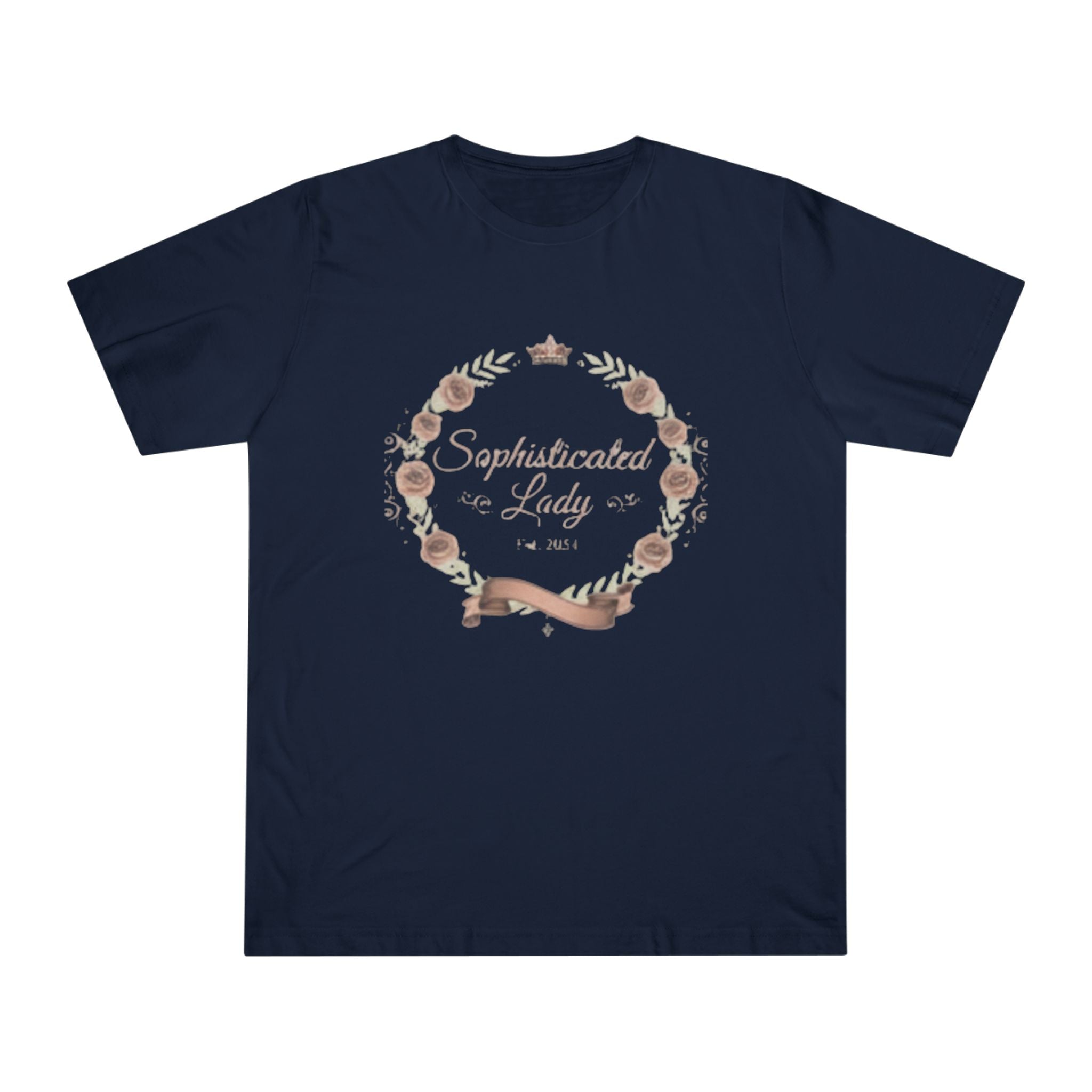 Sophisticated Lady Floral T-Shirt — Elegant Gift Tee for Women
