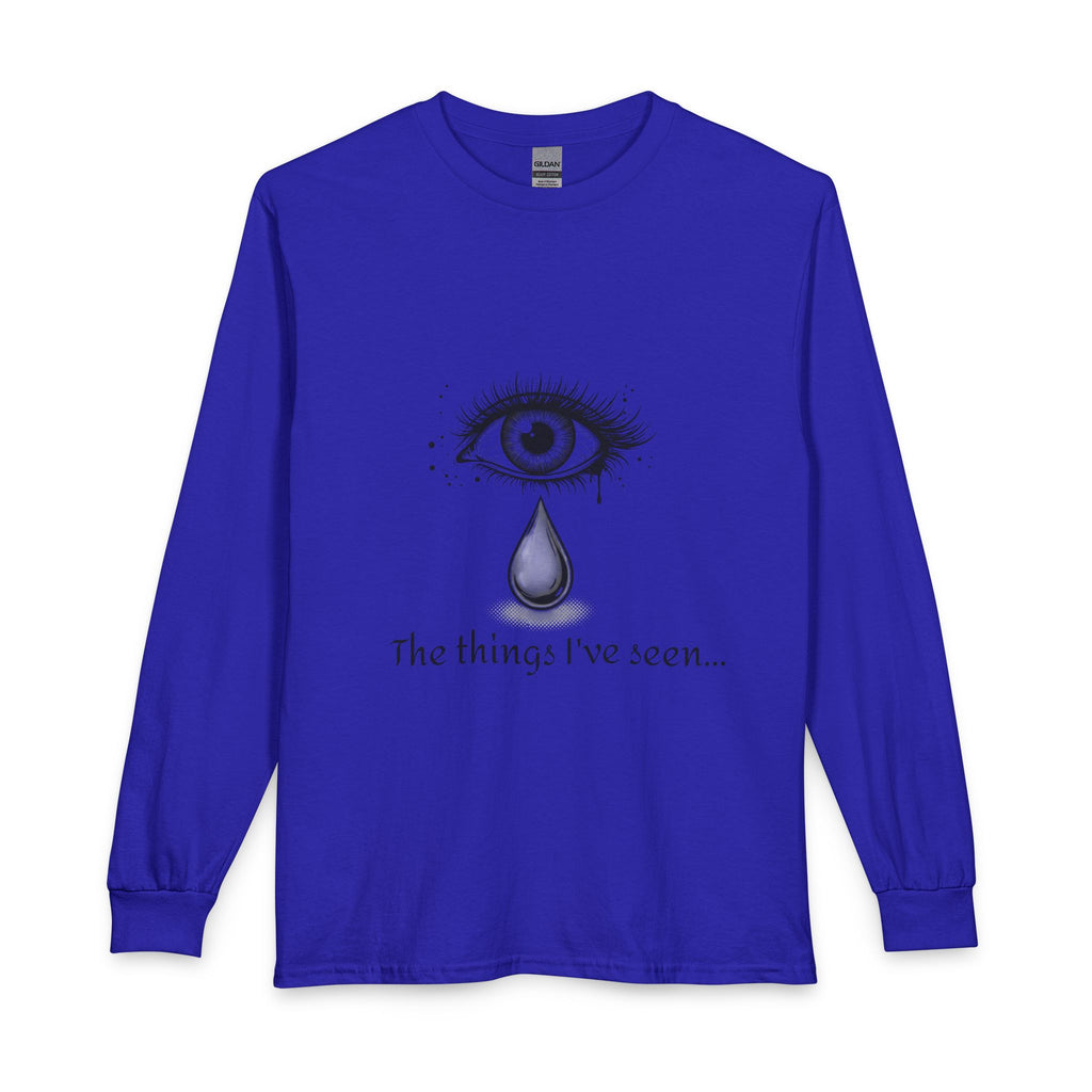 Long Sleeve Eye T-Shirt — Eye Tear Graphic