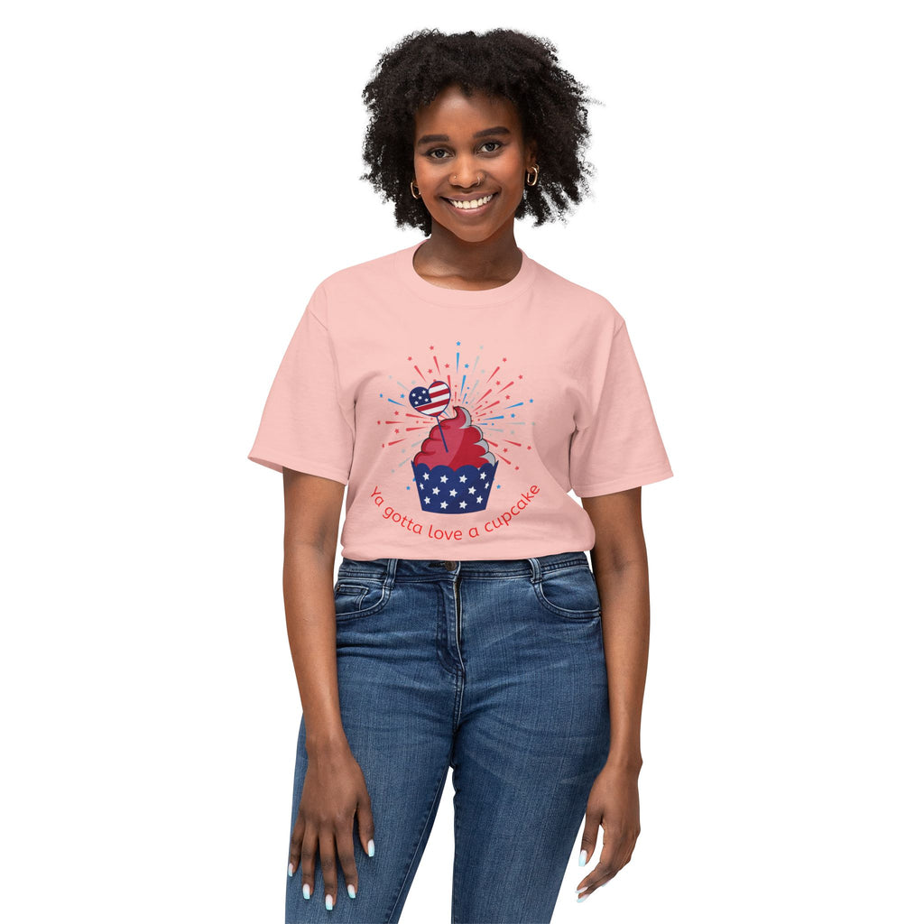 Cupcake Heart T-Shirt — Bold Motivational Graphic Tee
