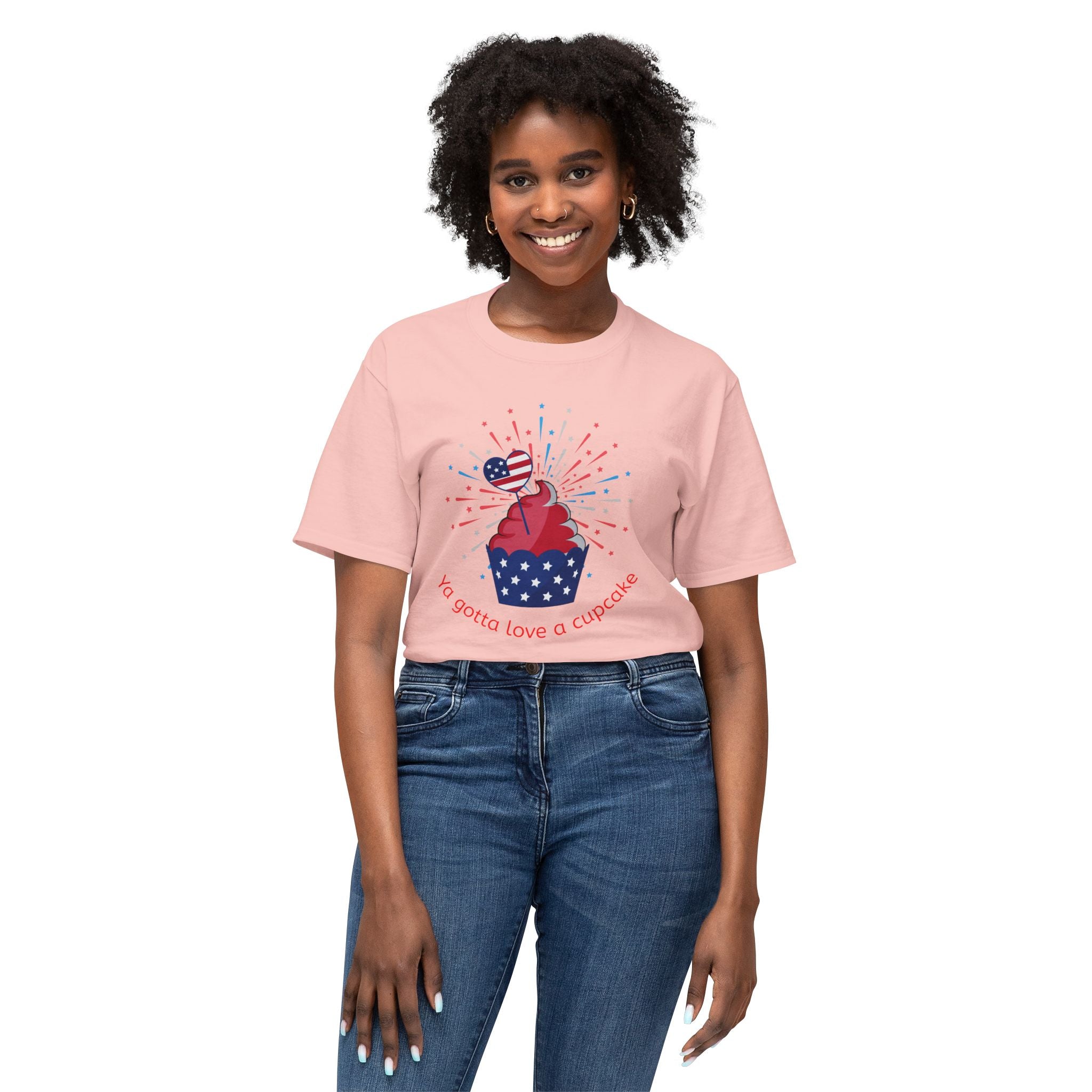Cupcake Heart T-Shirt — Bold Motivational Graphic Tee