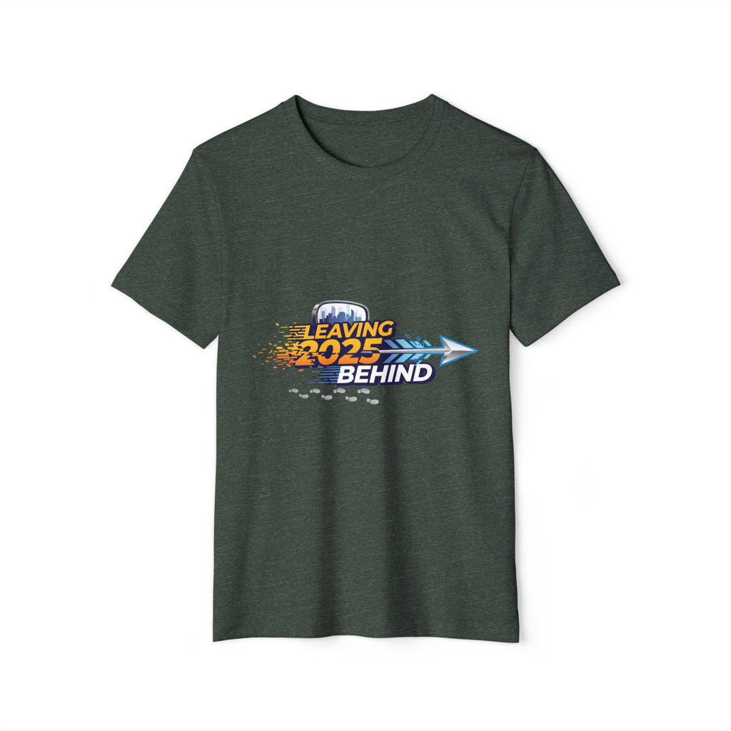 Leaving 2025 Behind T-Shirt — New Year Transition Graphic Tee
