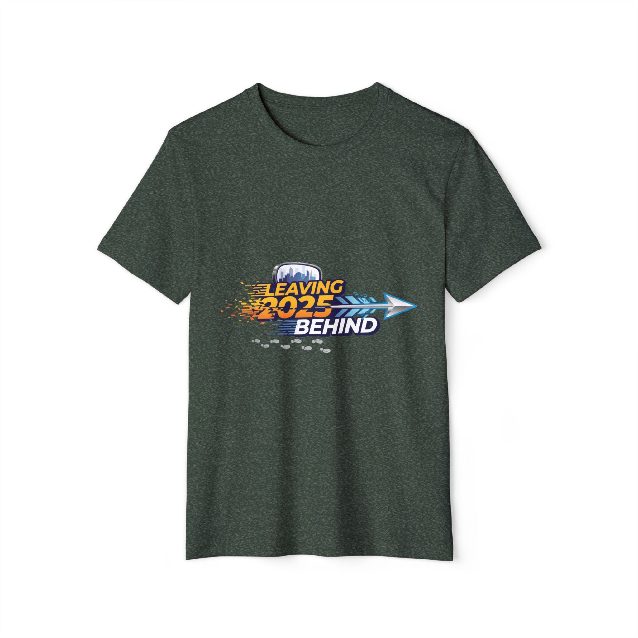 Leaving 2025 Behind T-Shirt — New Year Transition Graphic Tee