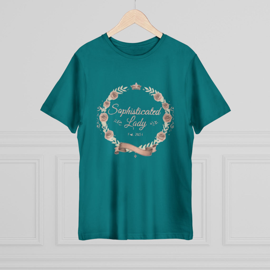 Sophisticated Lady Floral T-Shirt — Elegant Gift Tee for Women