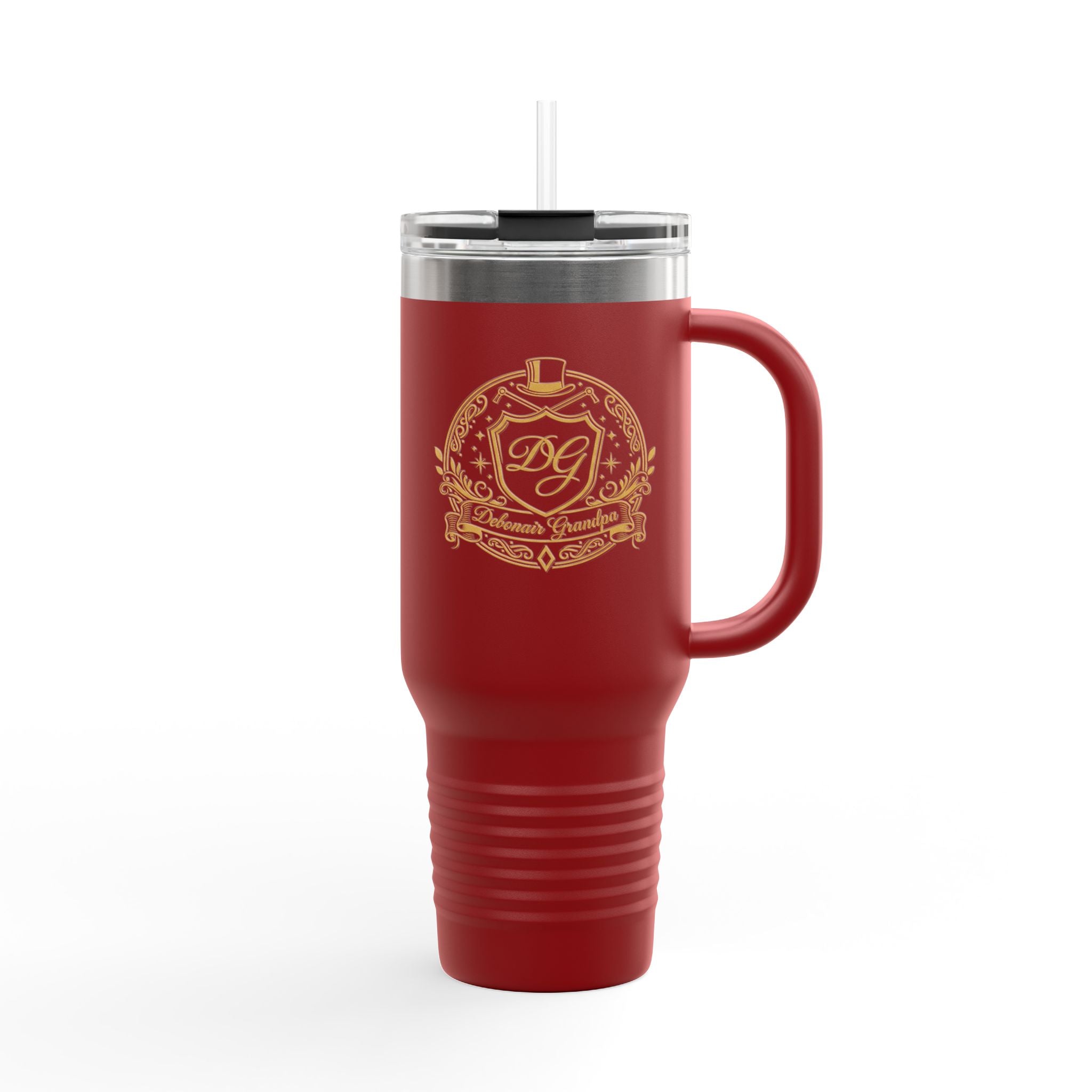 Debonair Grandpa 40oz Insulated Travel Mug
