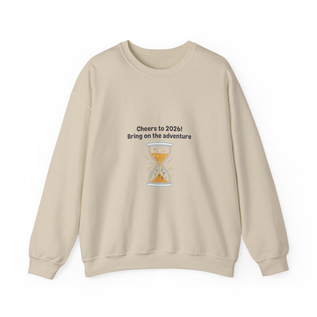 2026 Countdown Hourglass Sweatshirt | New Year Motivation, 2026 Goals