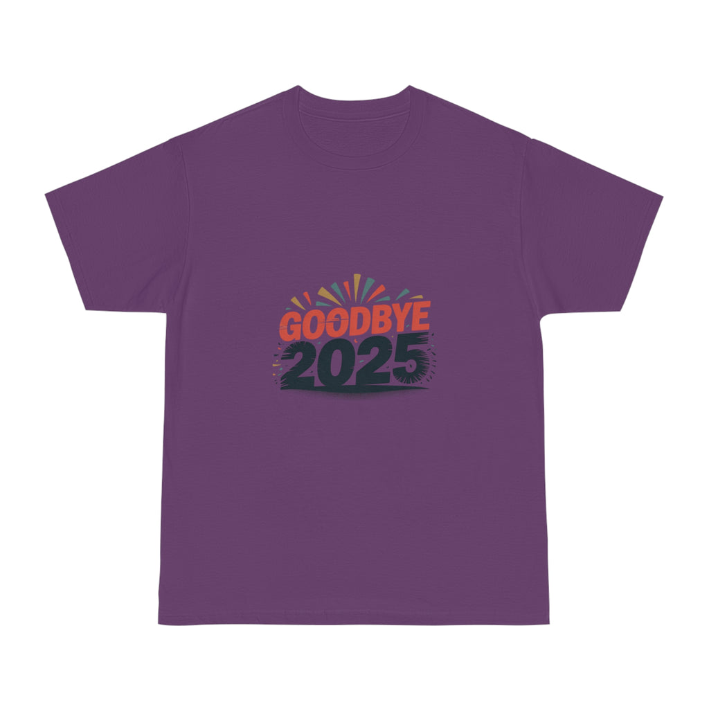 Goodbye 2025 T-Shirt — New Year Retro Celebration Tee
