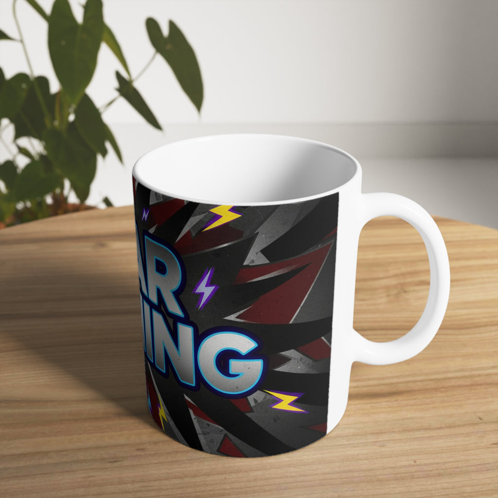 Fear Nothing Mug — Bold Motivational Ceramic Coffee Cup