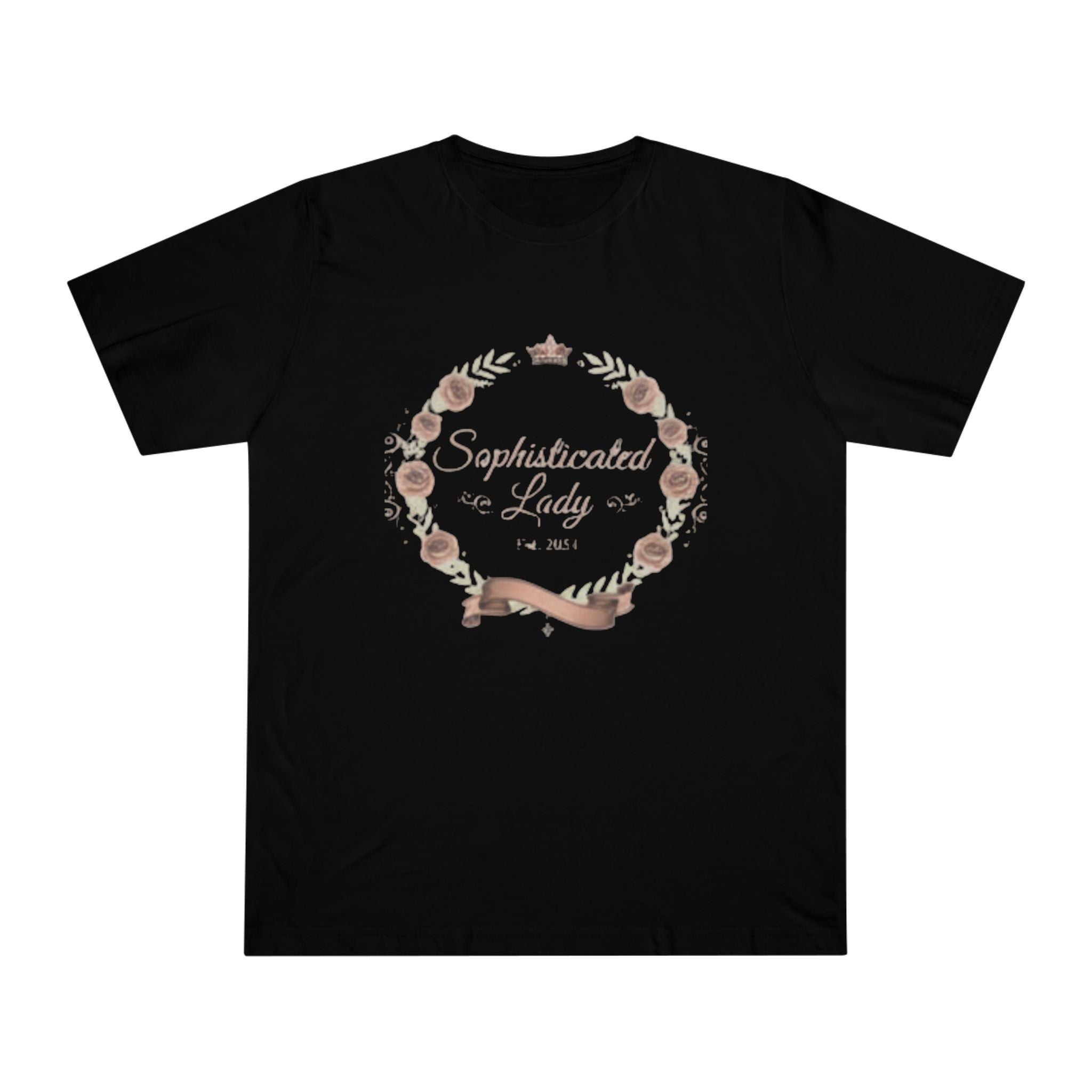 Sophisticated Lady Floral T-Shirt — Elegant Gift Tee for Women