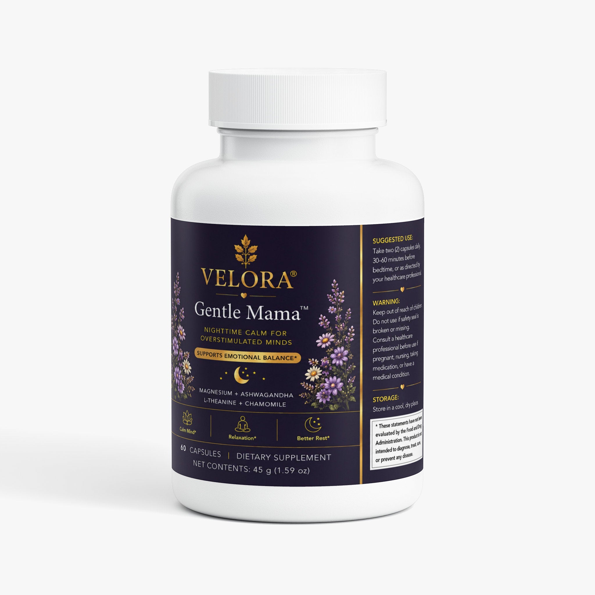 Velora "Gentle Mama" - Feel Calmer, Softer, and more Present again
