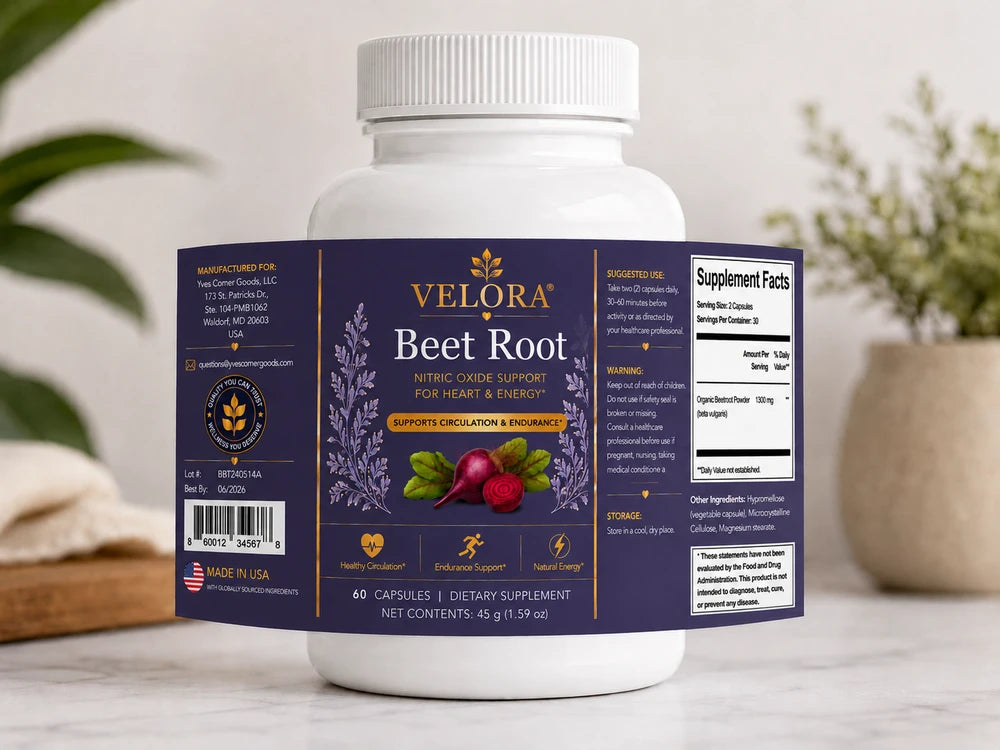 Velora Beet Root - Supports Heart Health