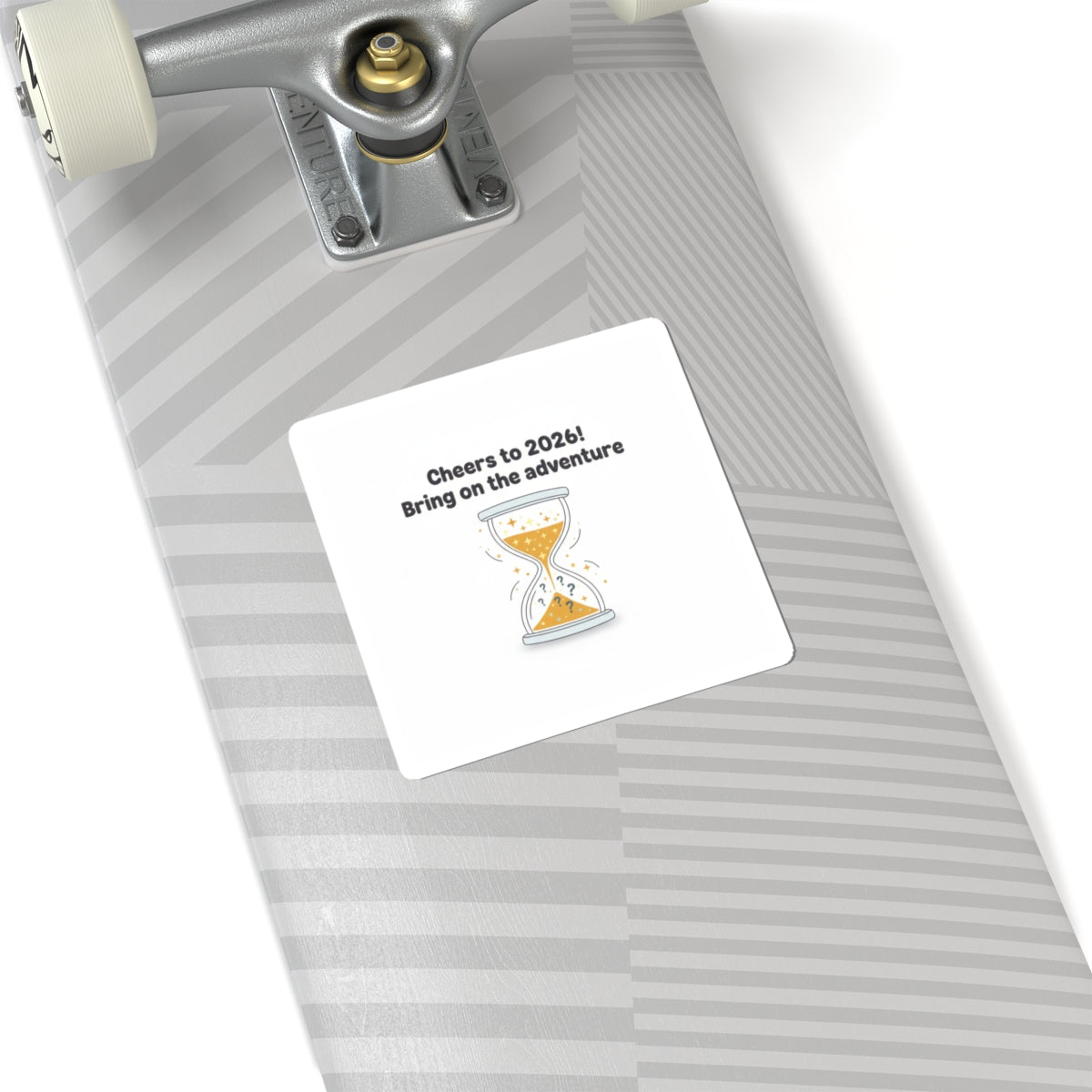 Cheers to 2026 Hourglass Sticker | 2026 goals, new year motivation