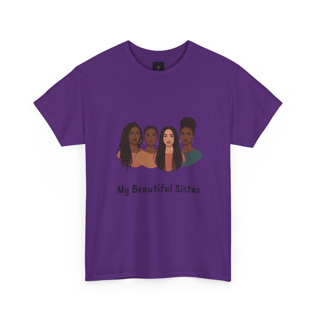 Sisterhood T-Shirt — "My Beautiful Sistas" Illustration Tee