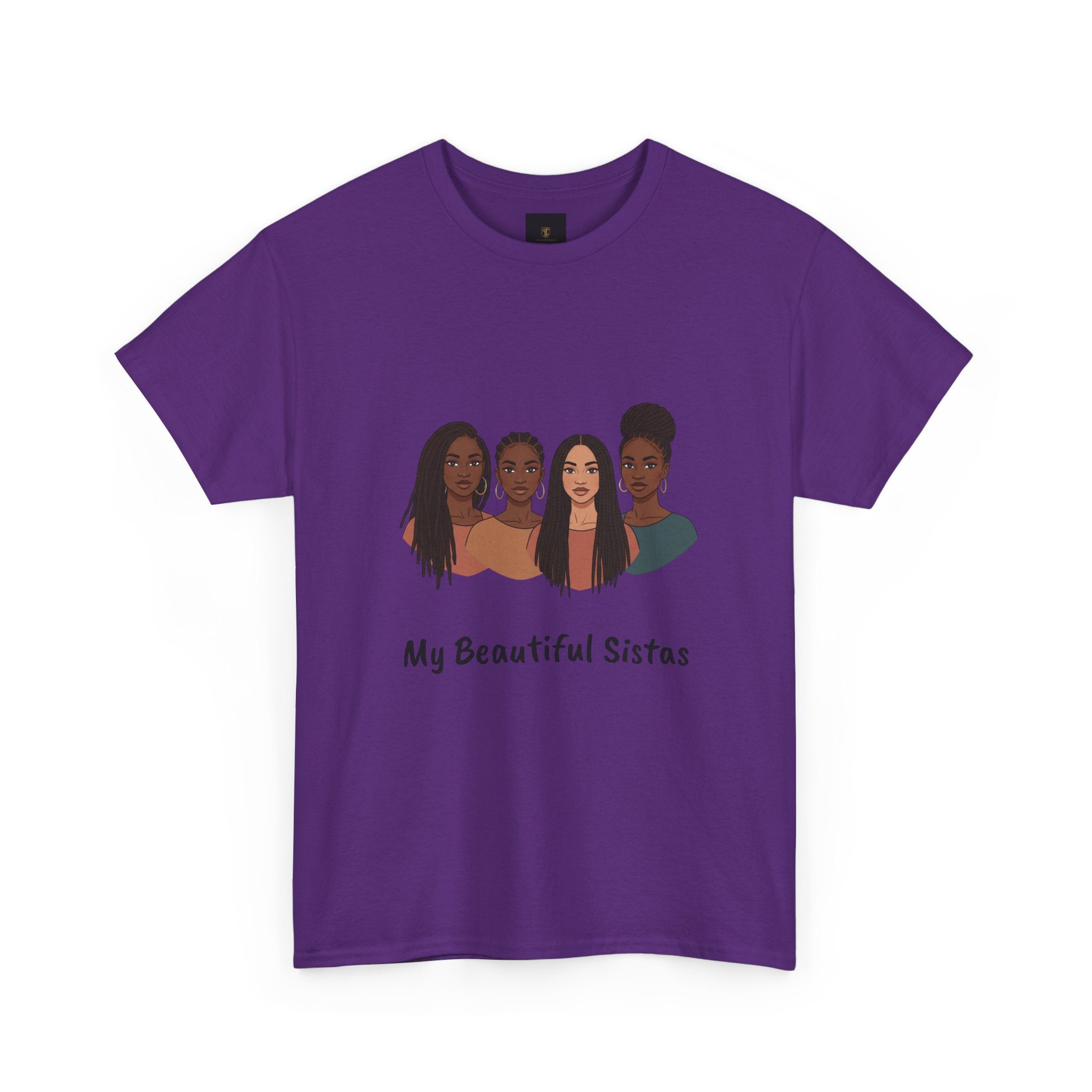 Sisterhood T-Shirt — "My Beautiful Sistas" Illustration Tee