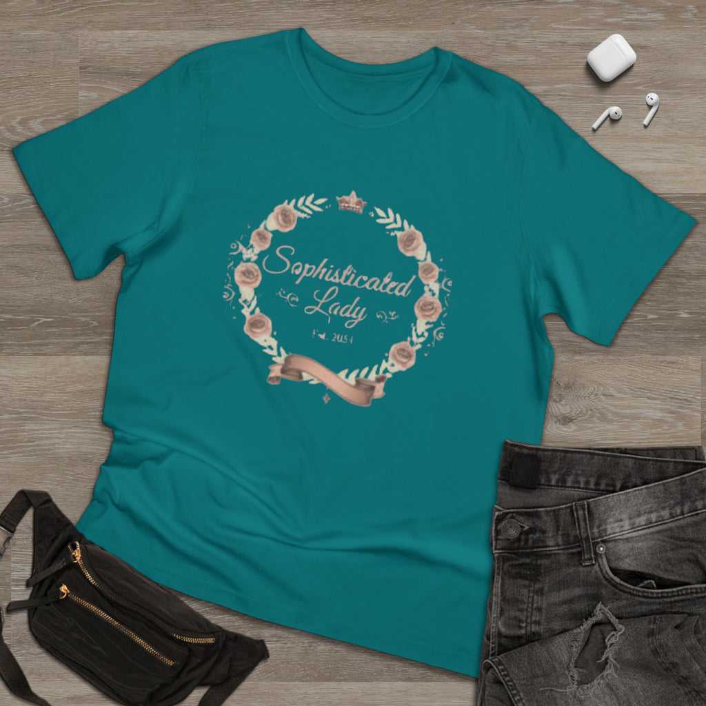 Sophisticated Lady Floral T-Shirt — Elegant Gift Tee for Women