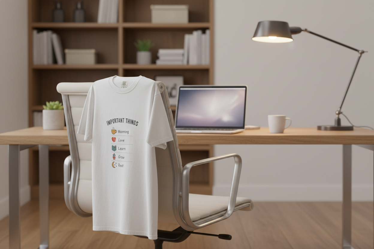 Important Things T‑Shirt — Comfortable Graphic Tee
