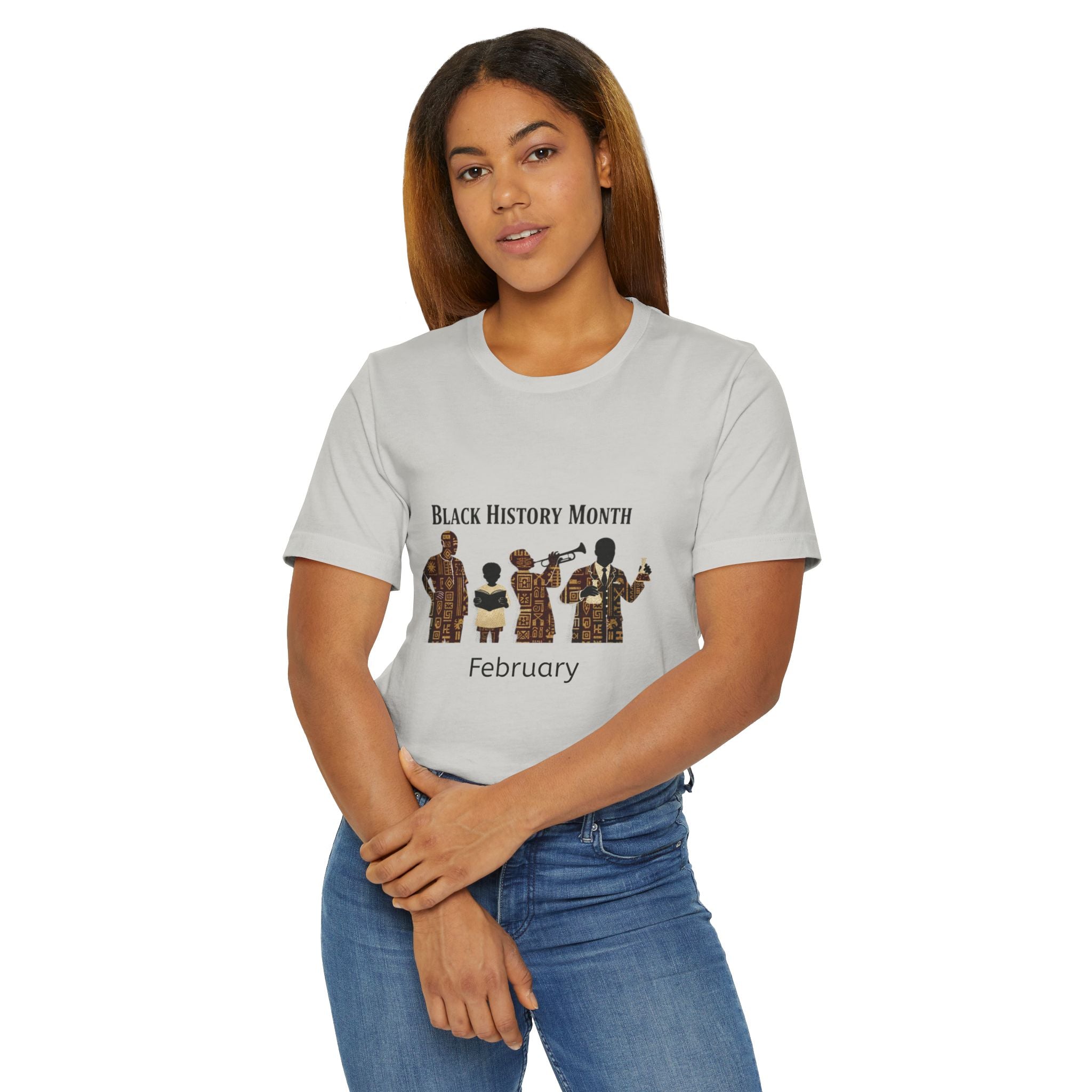 Black History Month February T-Shirt — Celebrating Black Heritage