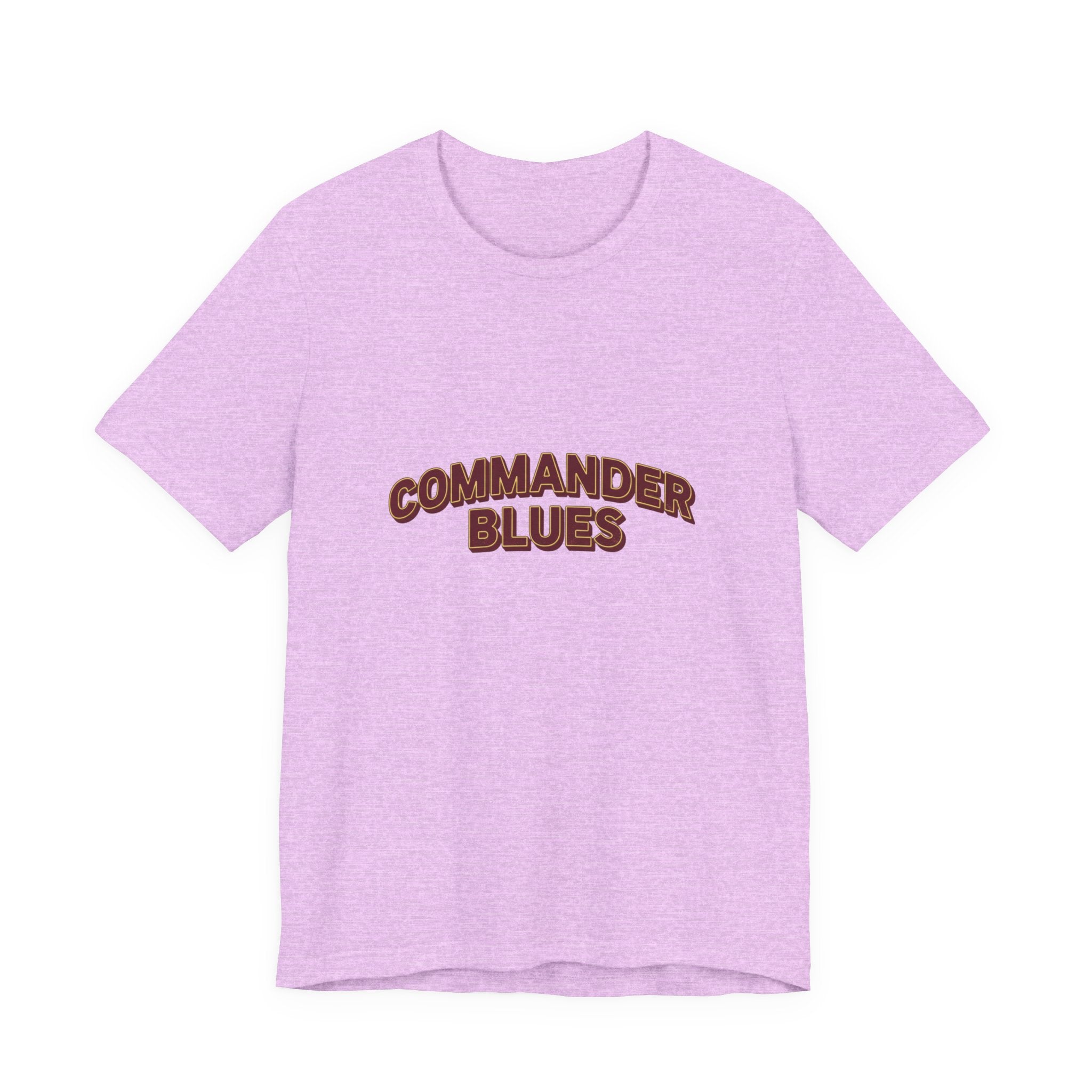 Commander Blues T-Shirt — Retro Script Band Tee