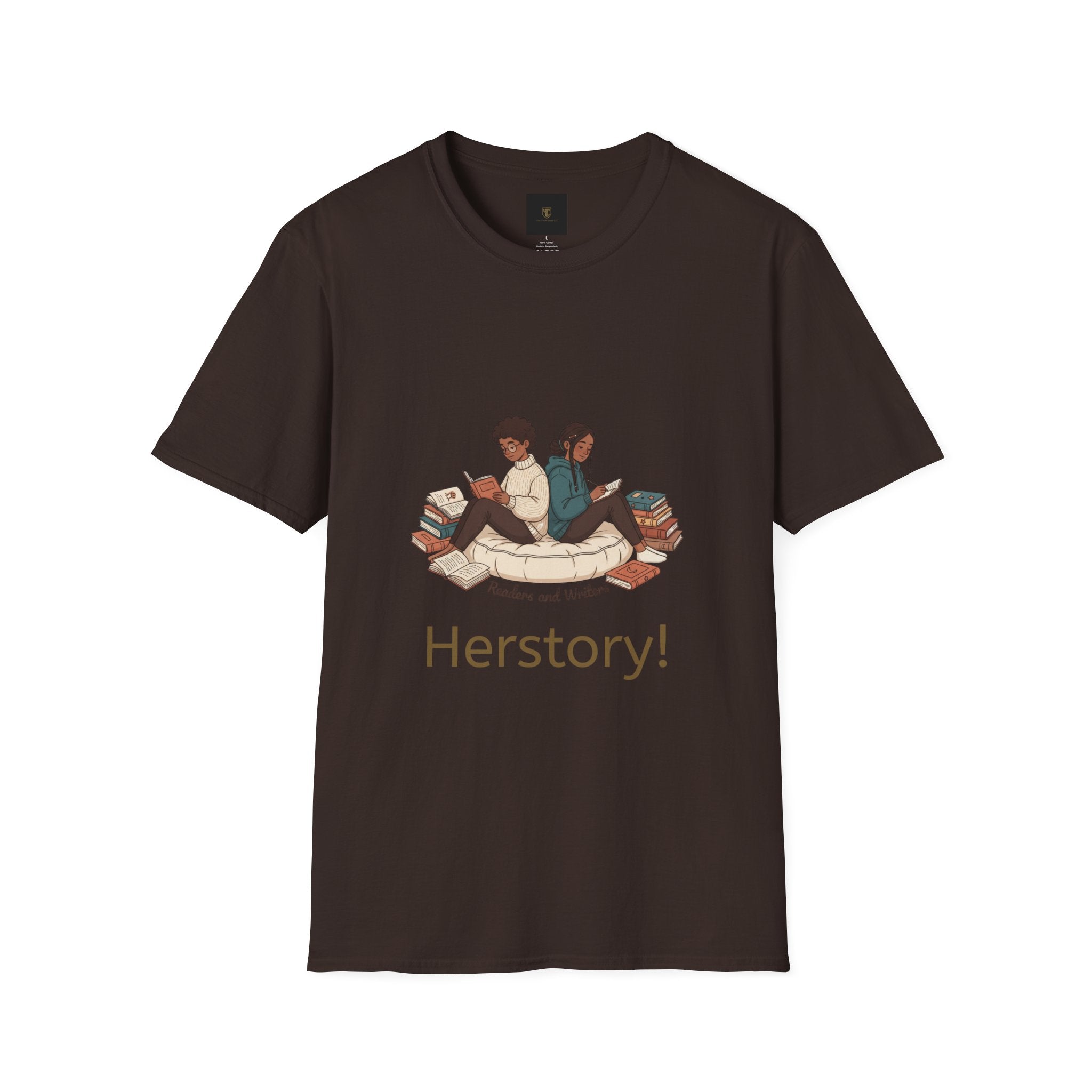 Herstory Reading T-Shirt — Feminist Book Lover Tee