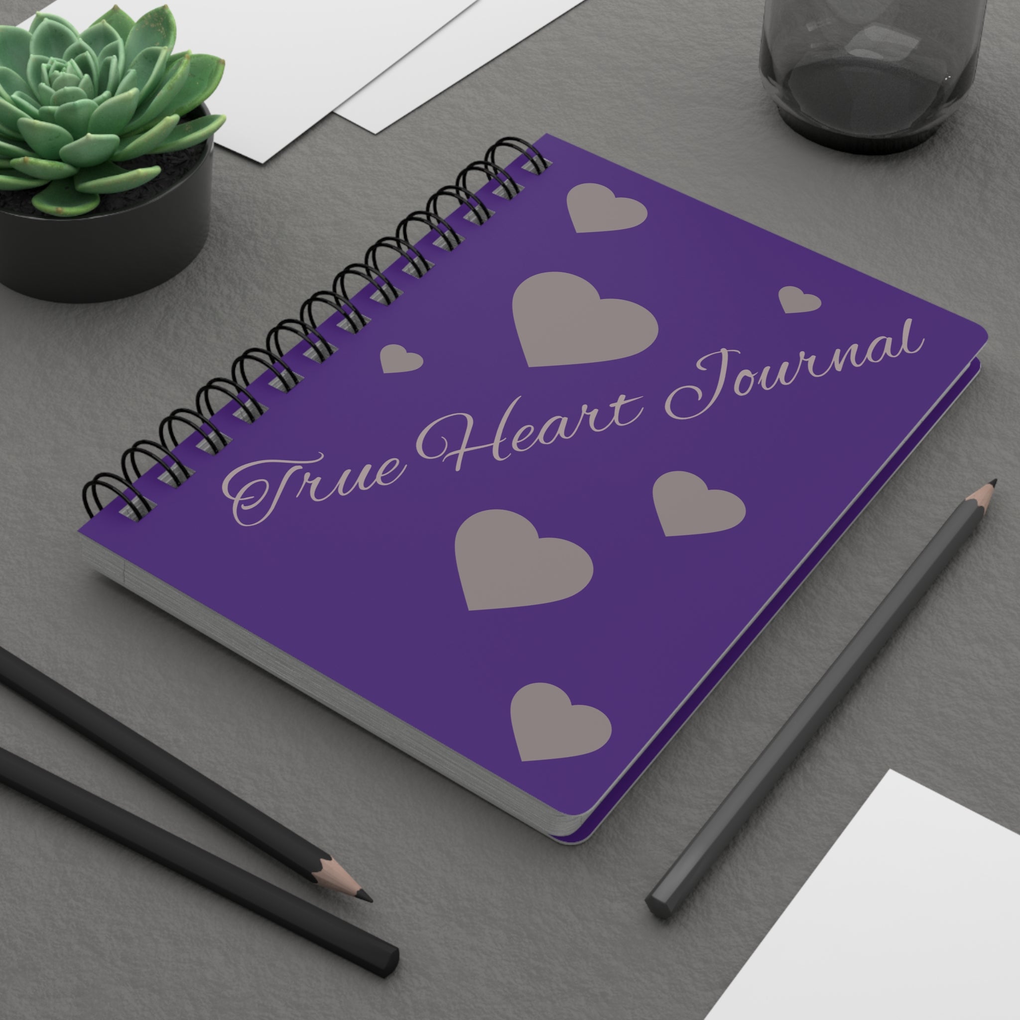True Heart Spiral Journal — Journal -  Planner