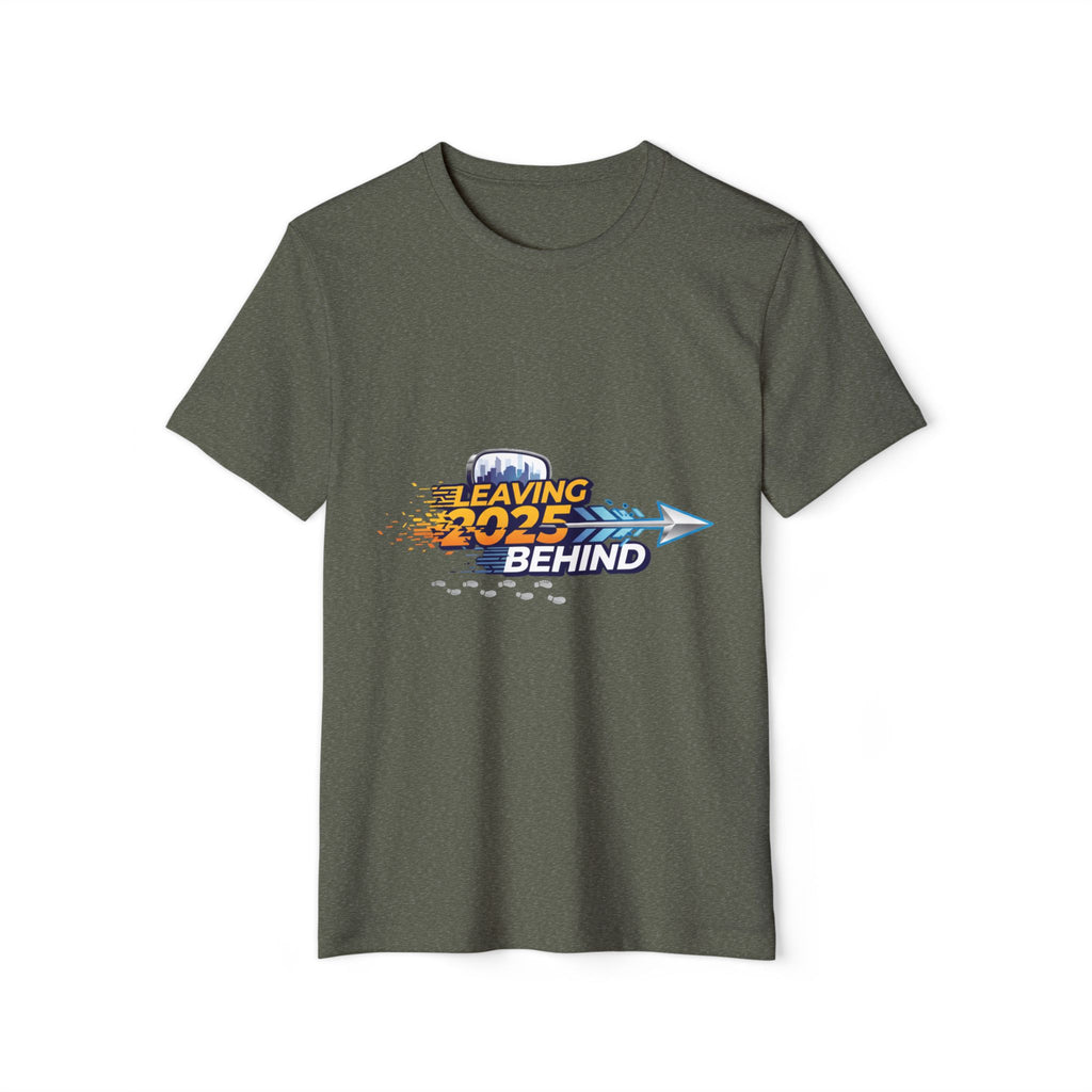 Leaving 2025 Behind T-Shirt — New Year Transition Graphic Tee