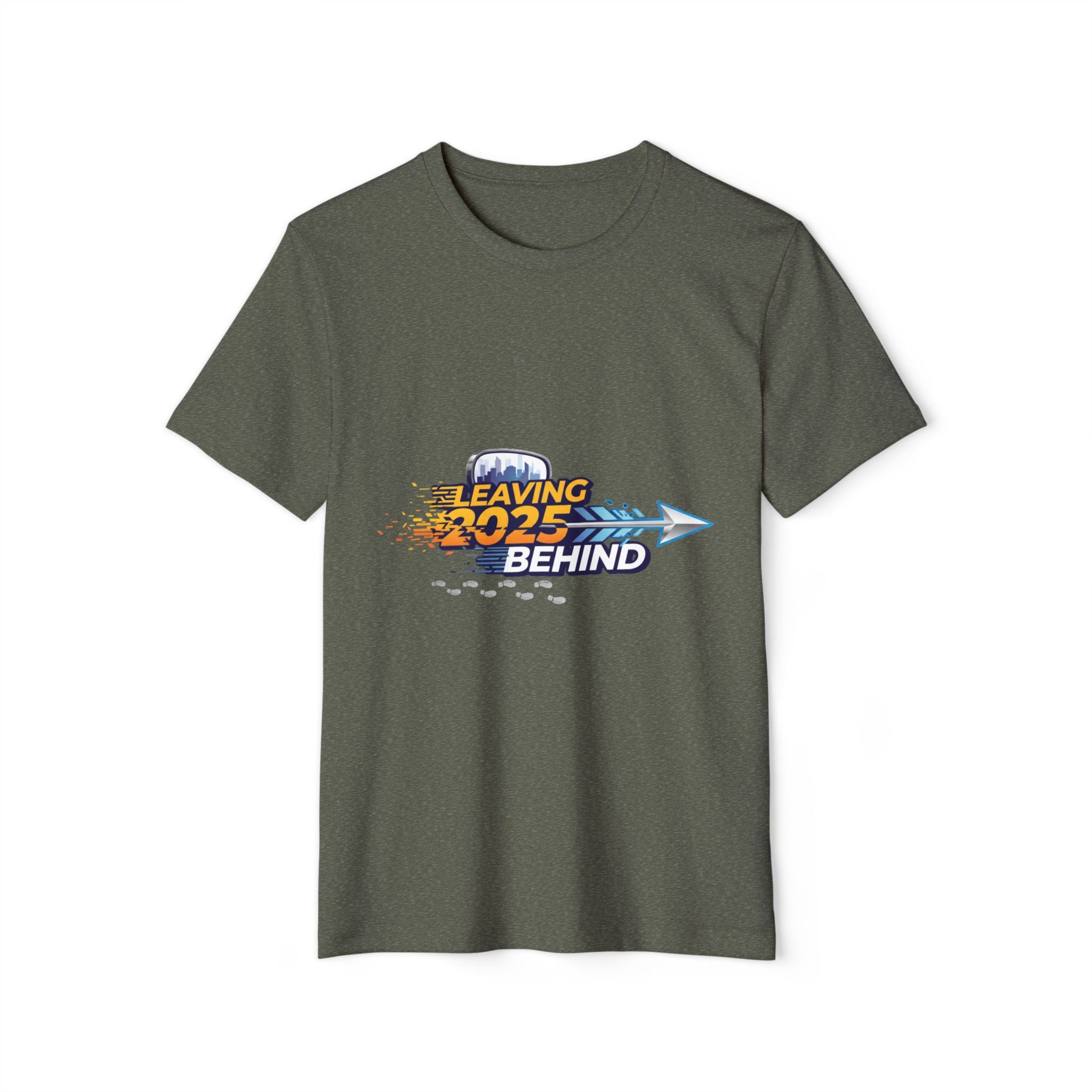 Leaving 2025 Behind T-Shirt — New Year Transition Graphic Tee