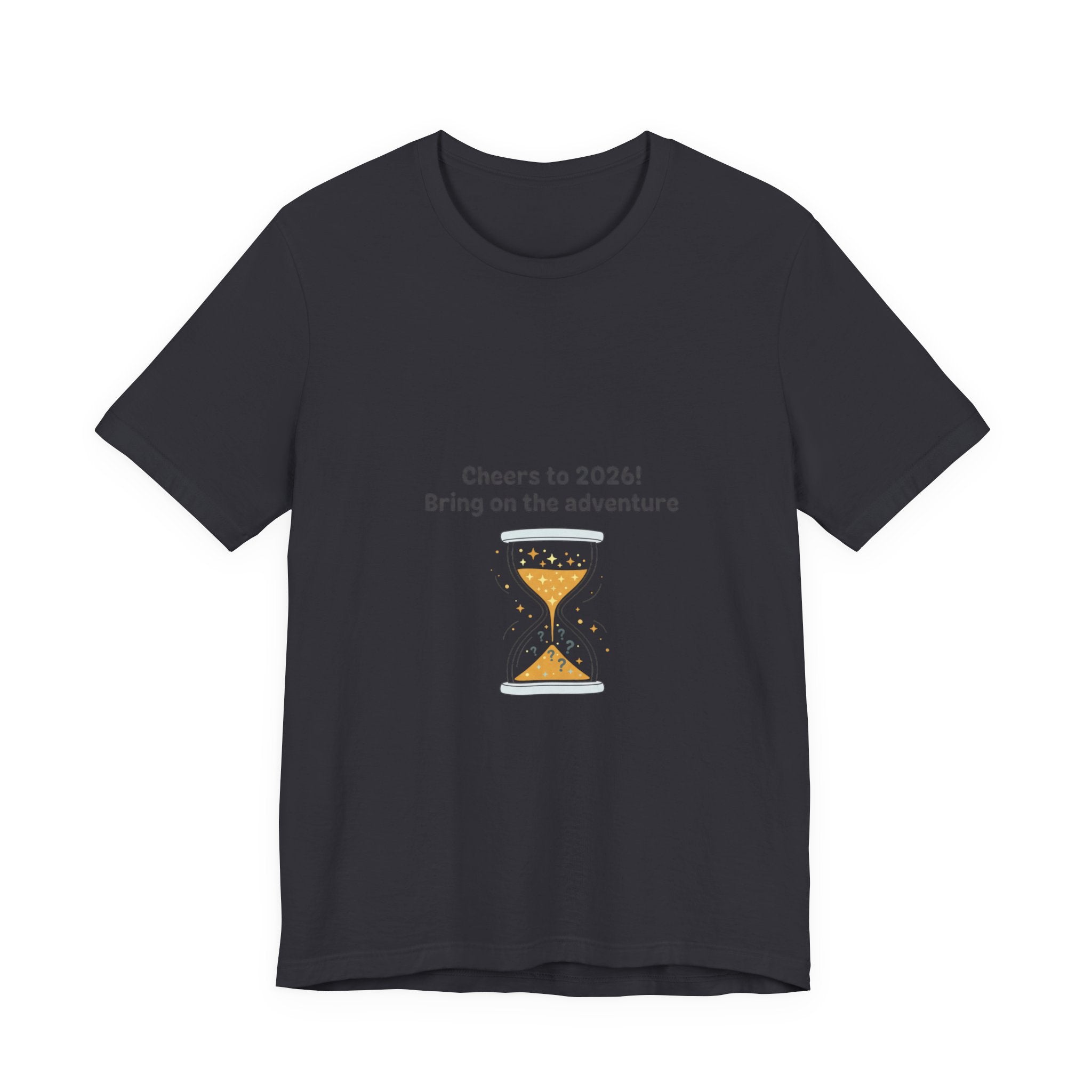 Cheers to 2026 Hourglass Tee | New Year Countdown, 2026 goals