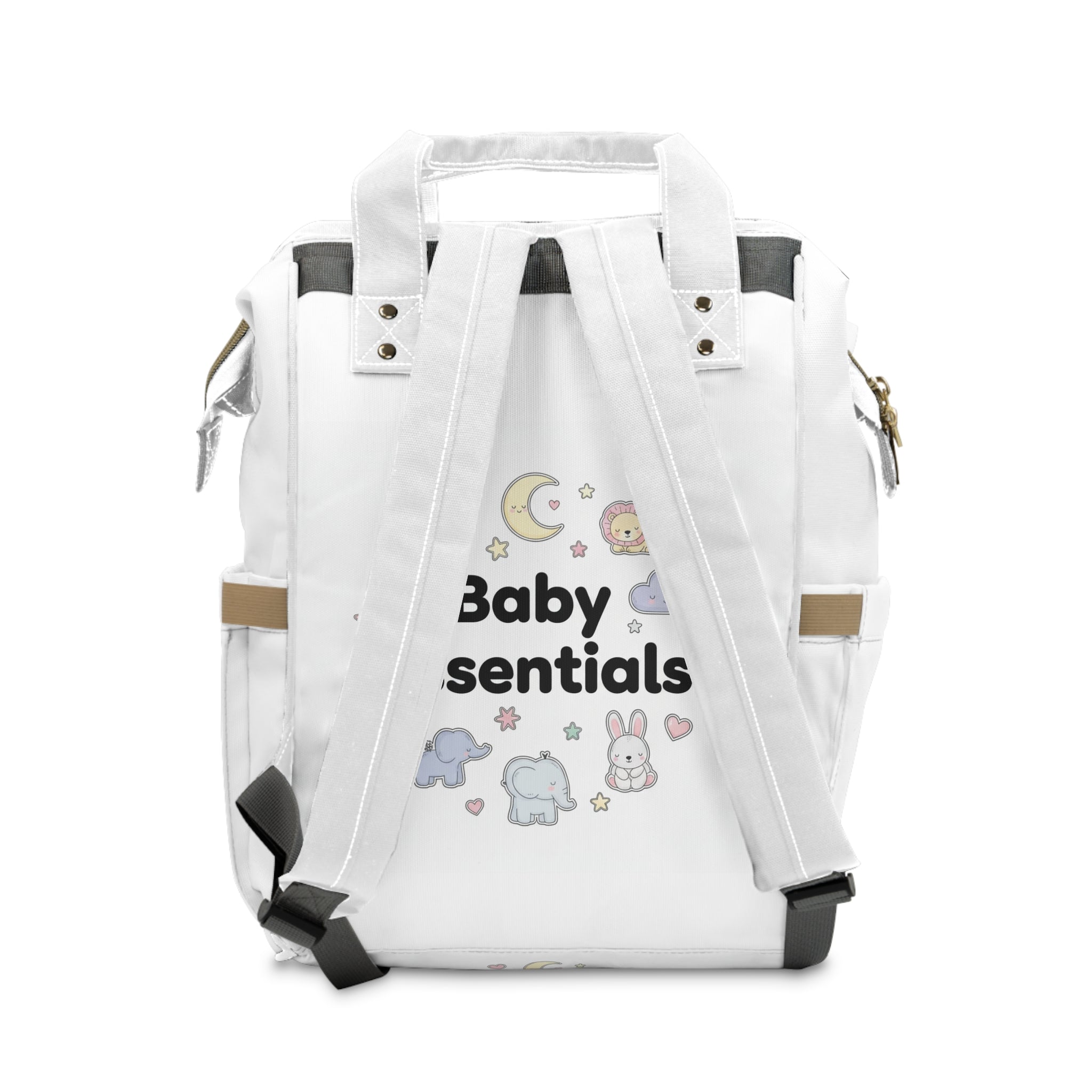 Baby Essentials Multifunctional Diaper Backpack — Large Organizer Bag with Changing Station