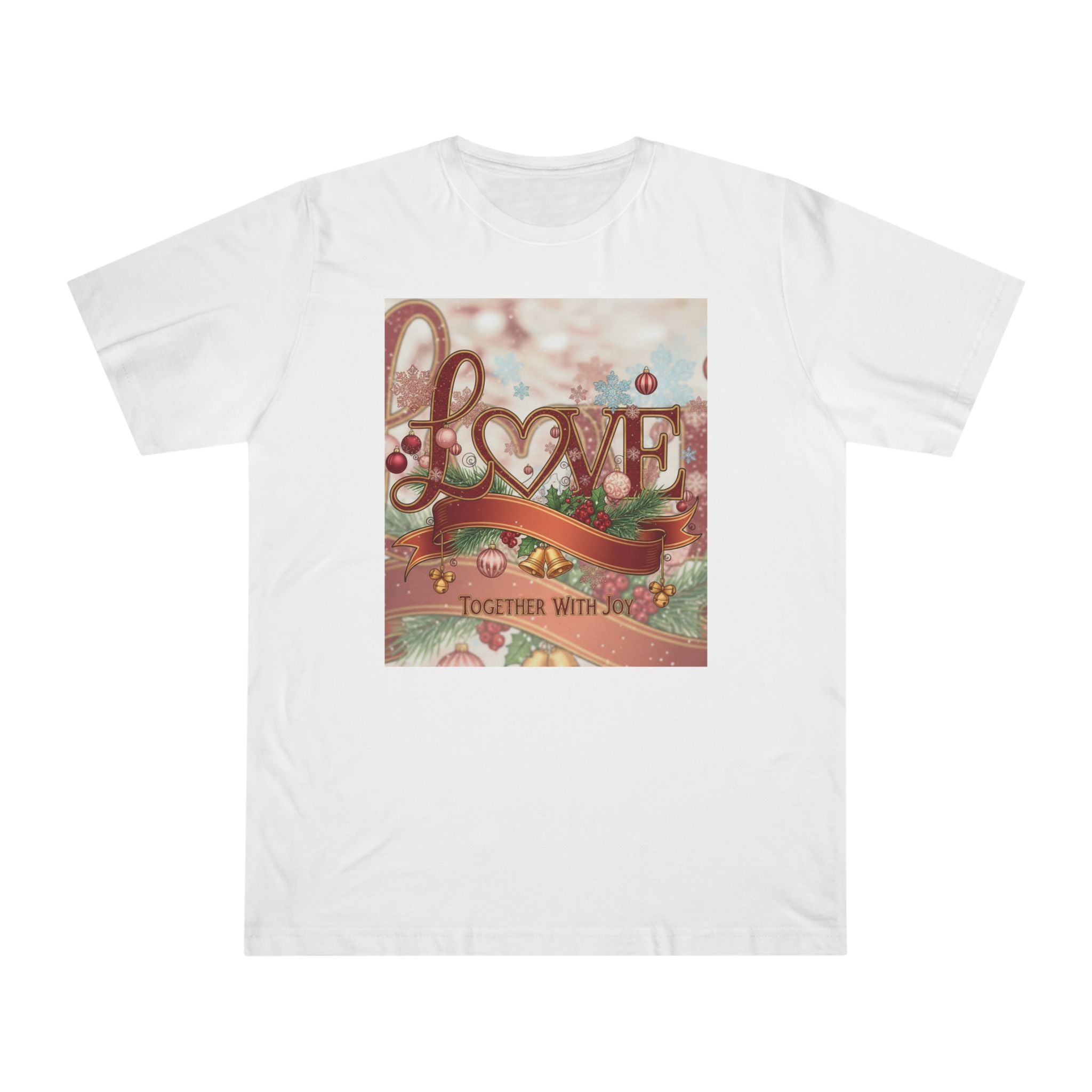 Love Together With Peace T-Shirt — Romantic Holiday Graphic Tee