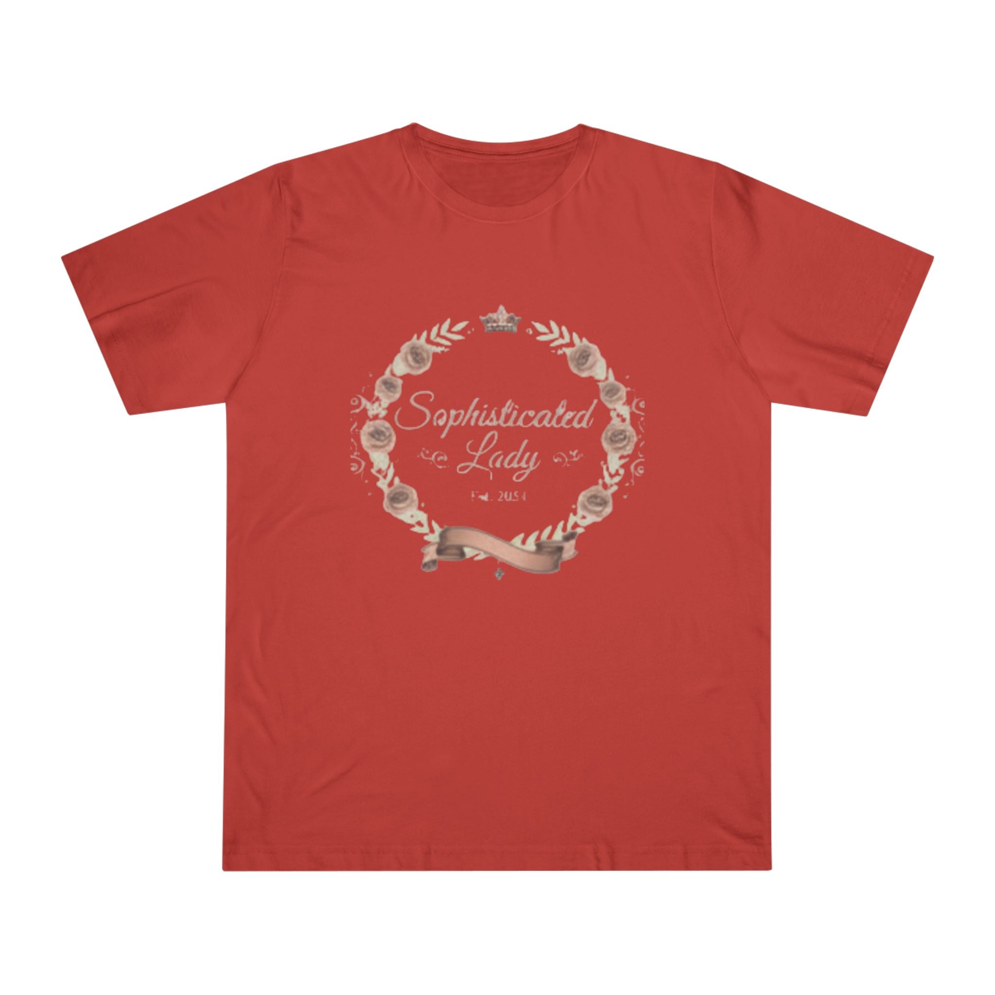 Sophisticated Lady Floral T-Shirt — Elegant Gift Tee for Women