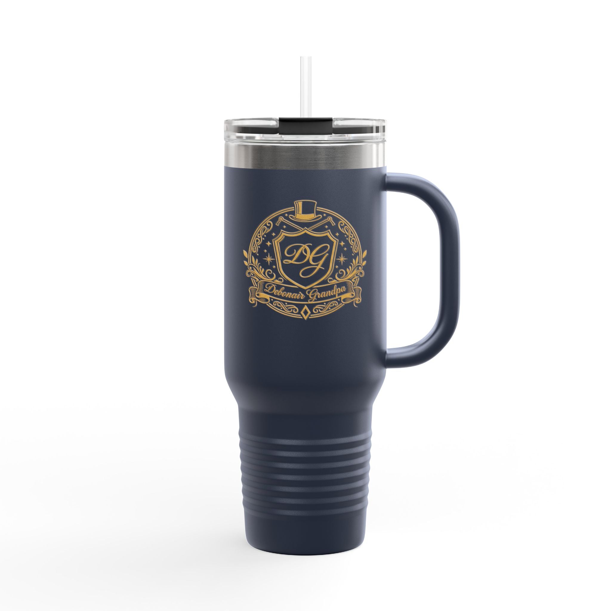 Debonair Grandpa 40oz Insulated Travel Mug