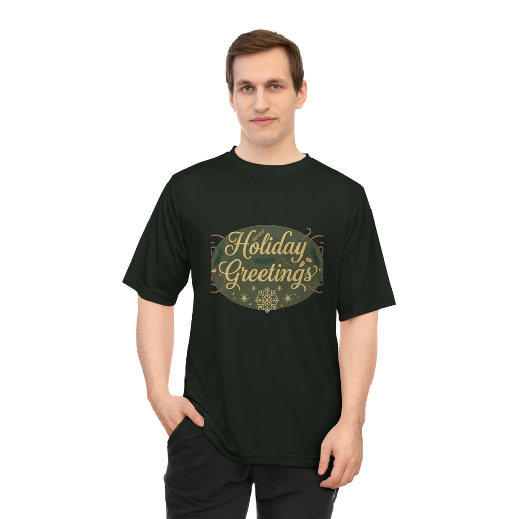 Holiday Greetings Performance T‑Shirt