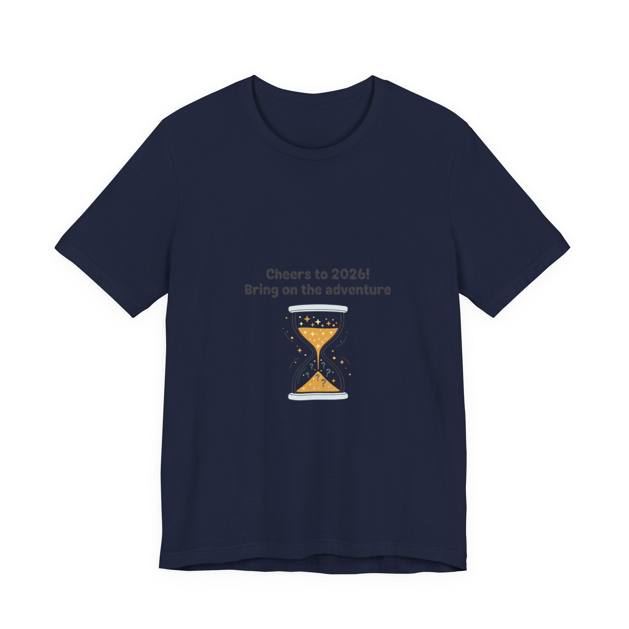 Cheers to 2026 Hourglass Tee | New Year Countdown, 2026 goals