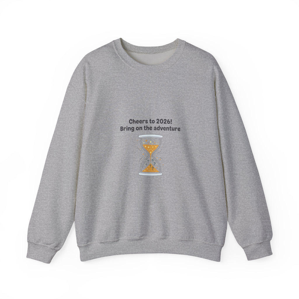 2026 Countdown Hourglass Sweatshirt | New Year Motivation, 2026 Goals